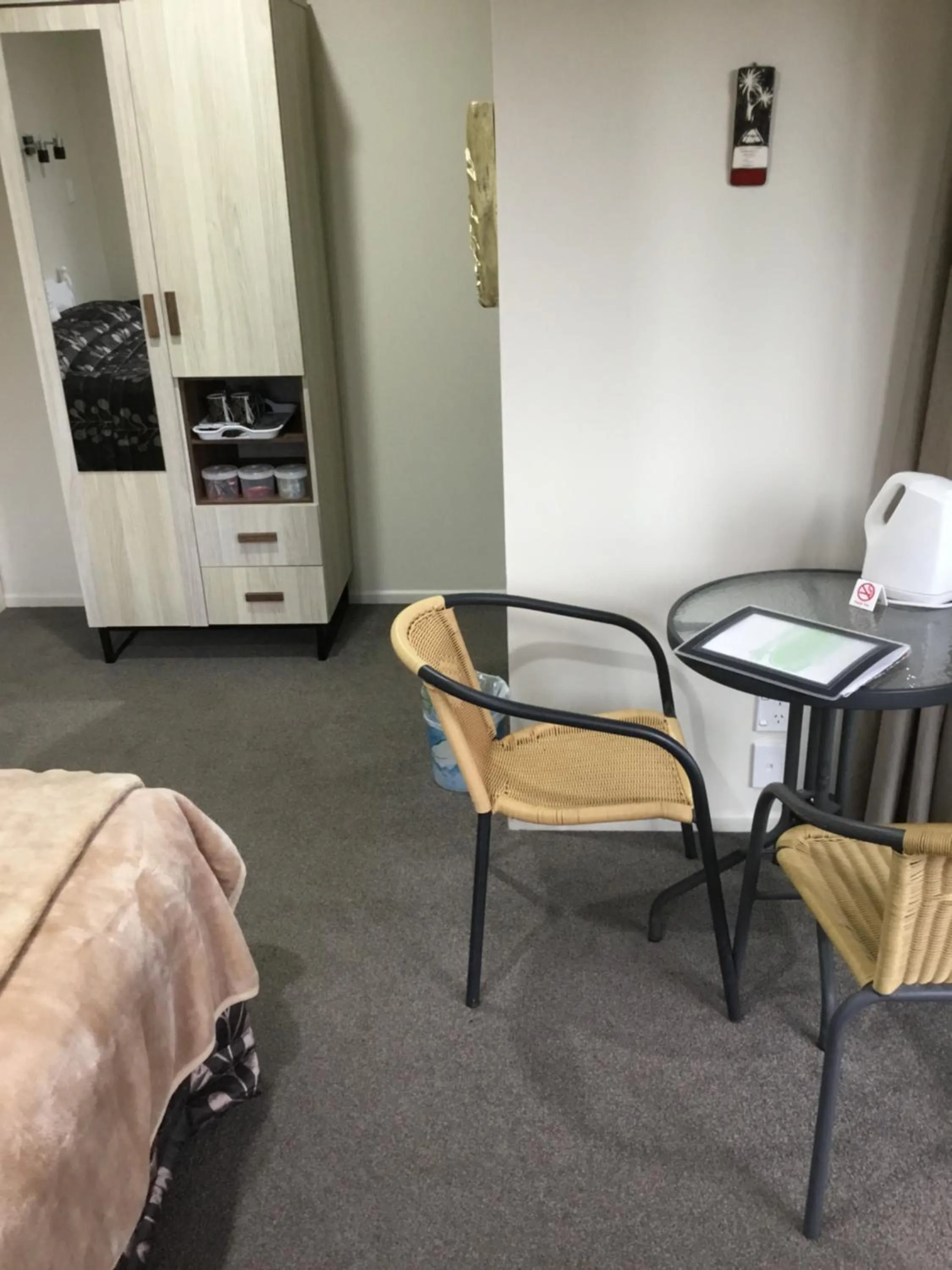 Bedroom in Waitomo Caves Guest Lodge