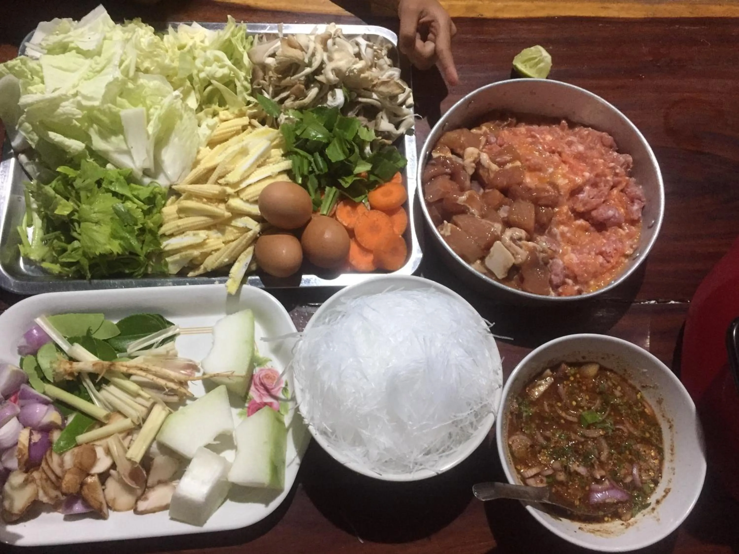 Food in Yayee Homestay