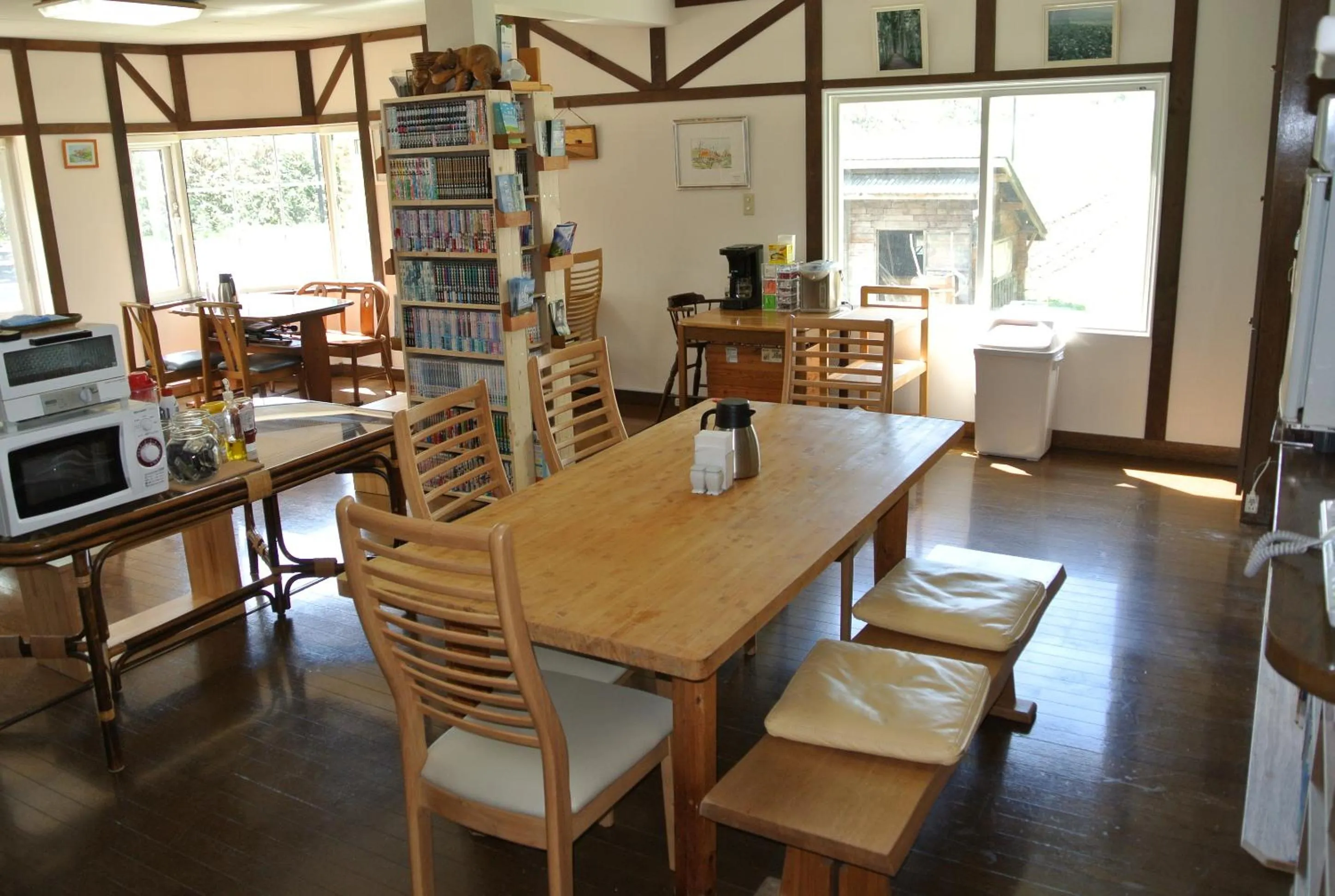 Communal lounge/ TV room in Pension Megumiyuki