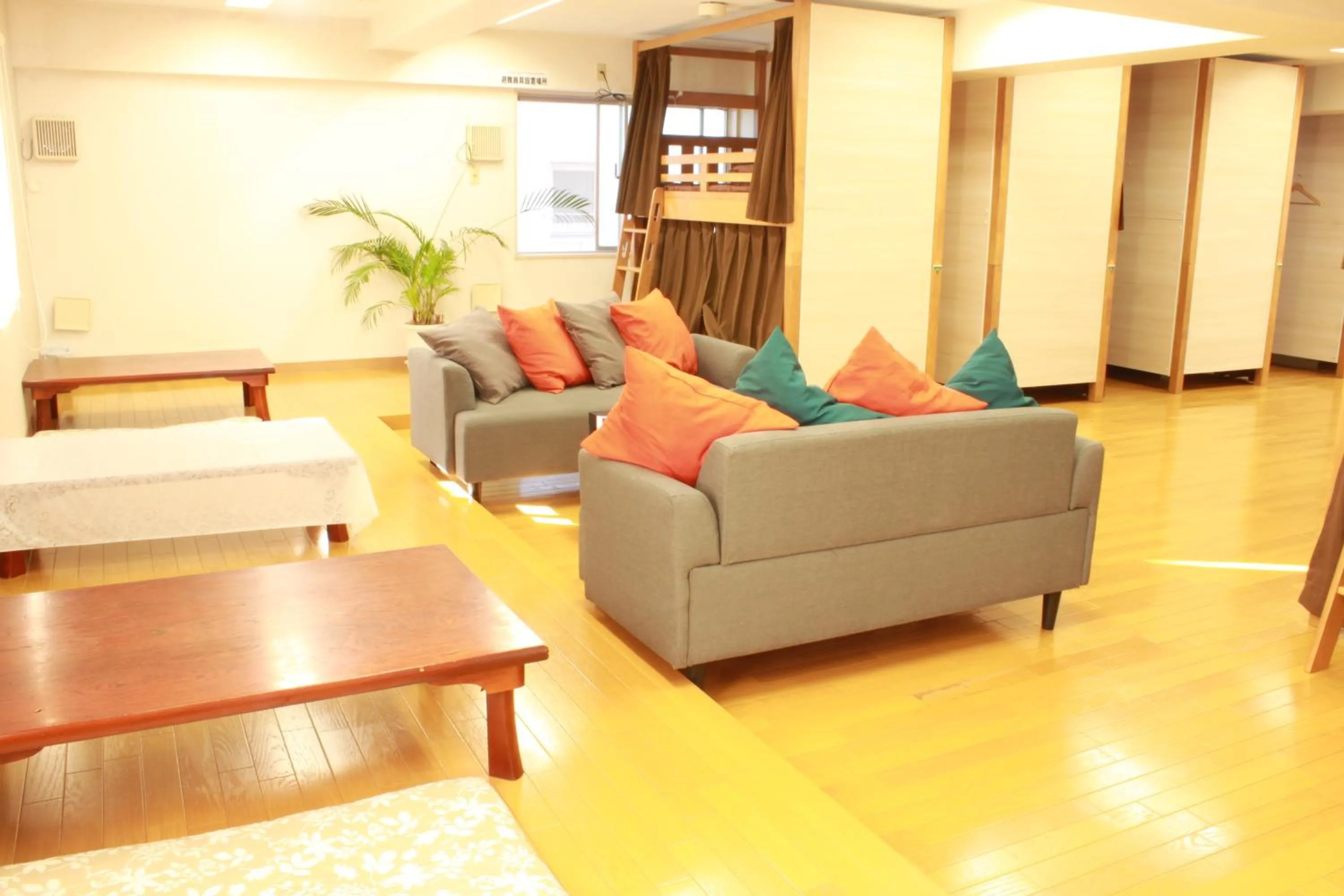 Photo of the whole room in T and K Hostel Kobe Sannomiya East