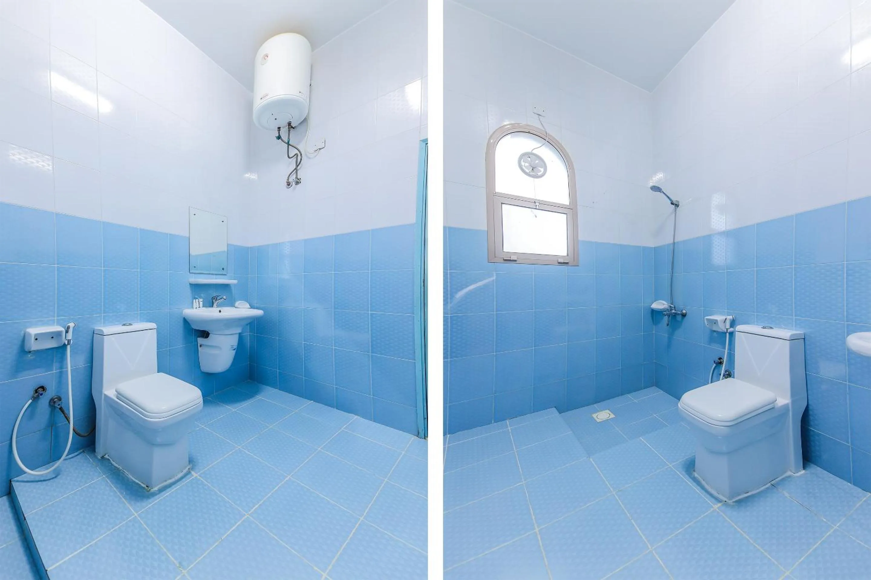 Bathroom in Super OYO 110 Ras Al Hadd Guest House