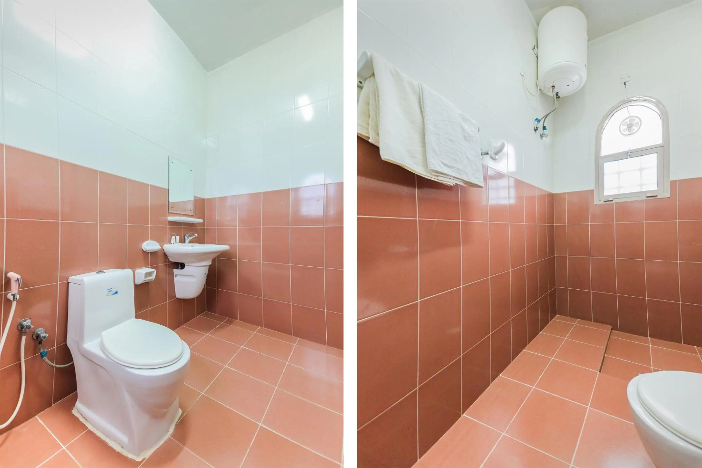 Bathroom in Super OYO 110 Ras Al Hadd Guest House