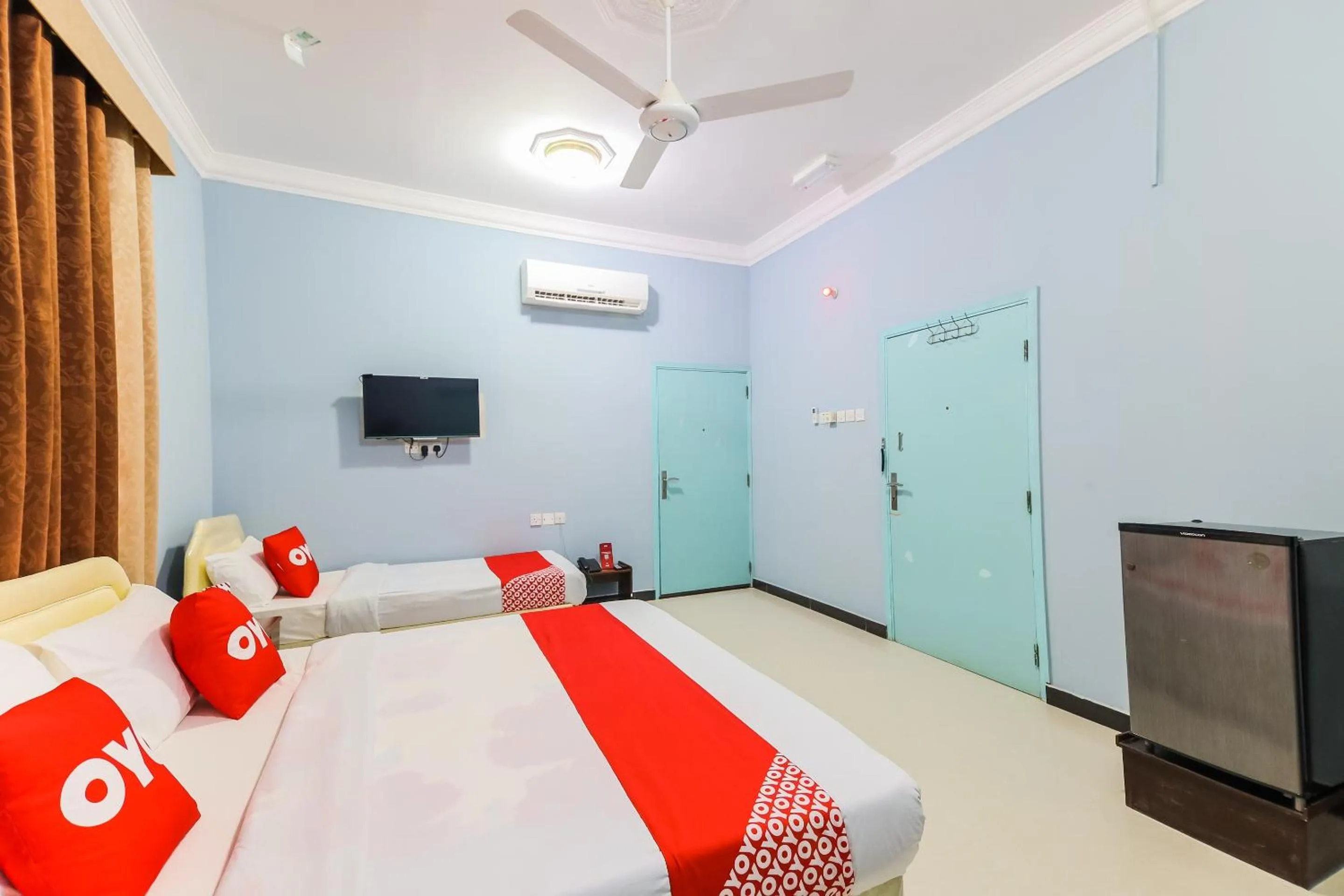 Bedroom, Bed in Super OYO 110 Ras Al Hadd Guest House
