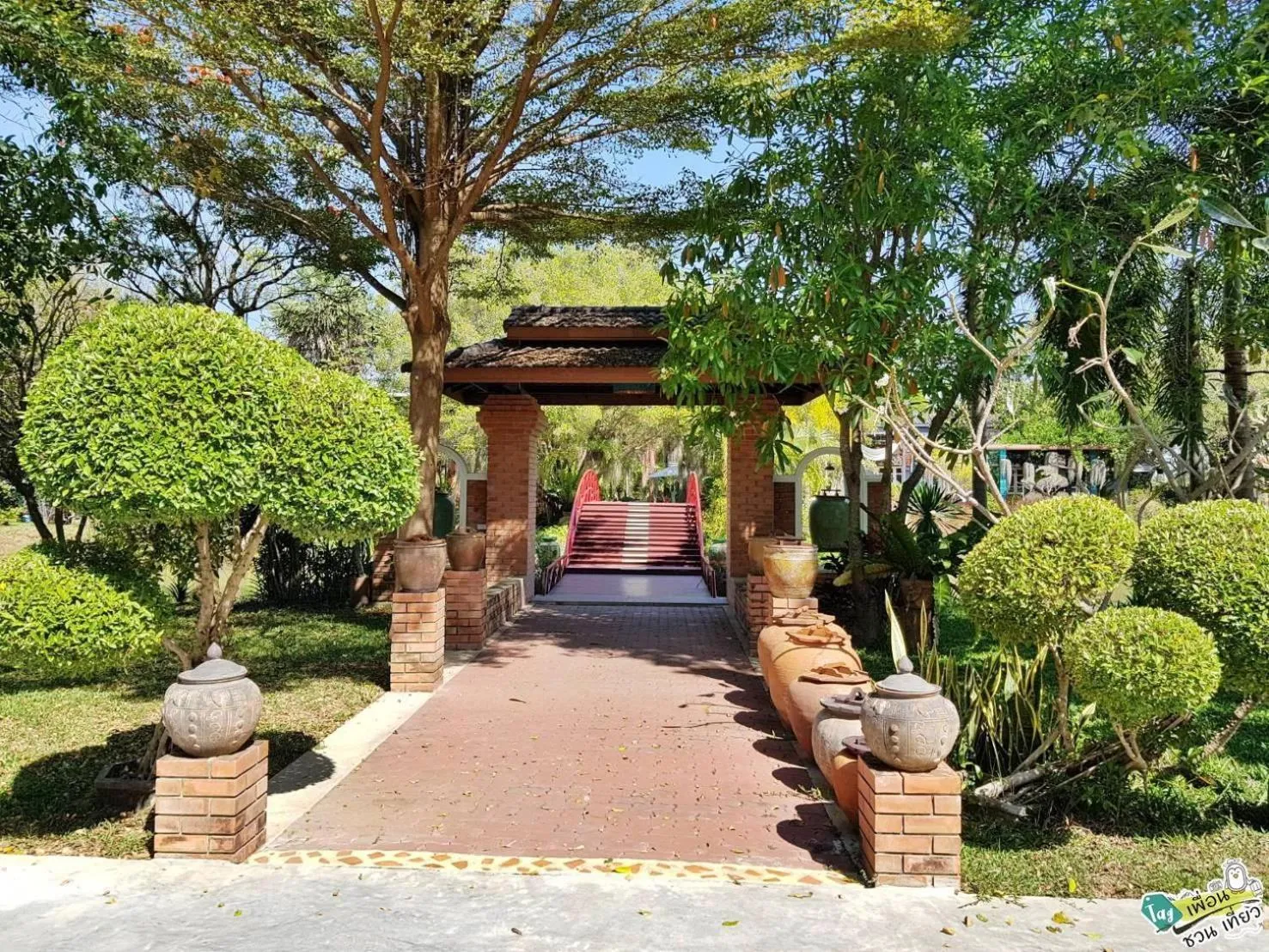 Garden in Muaan Resort