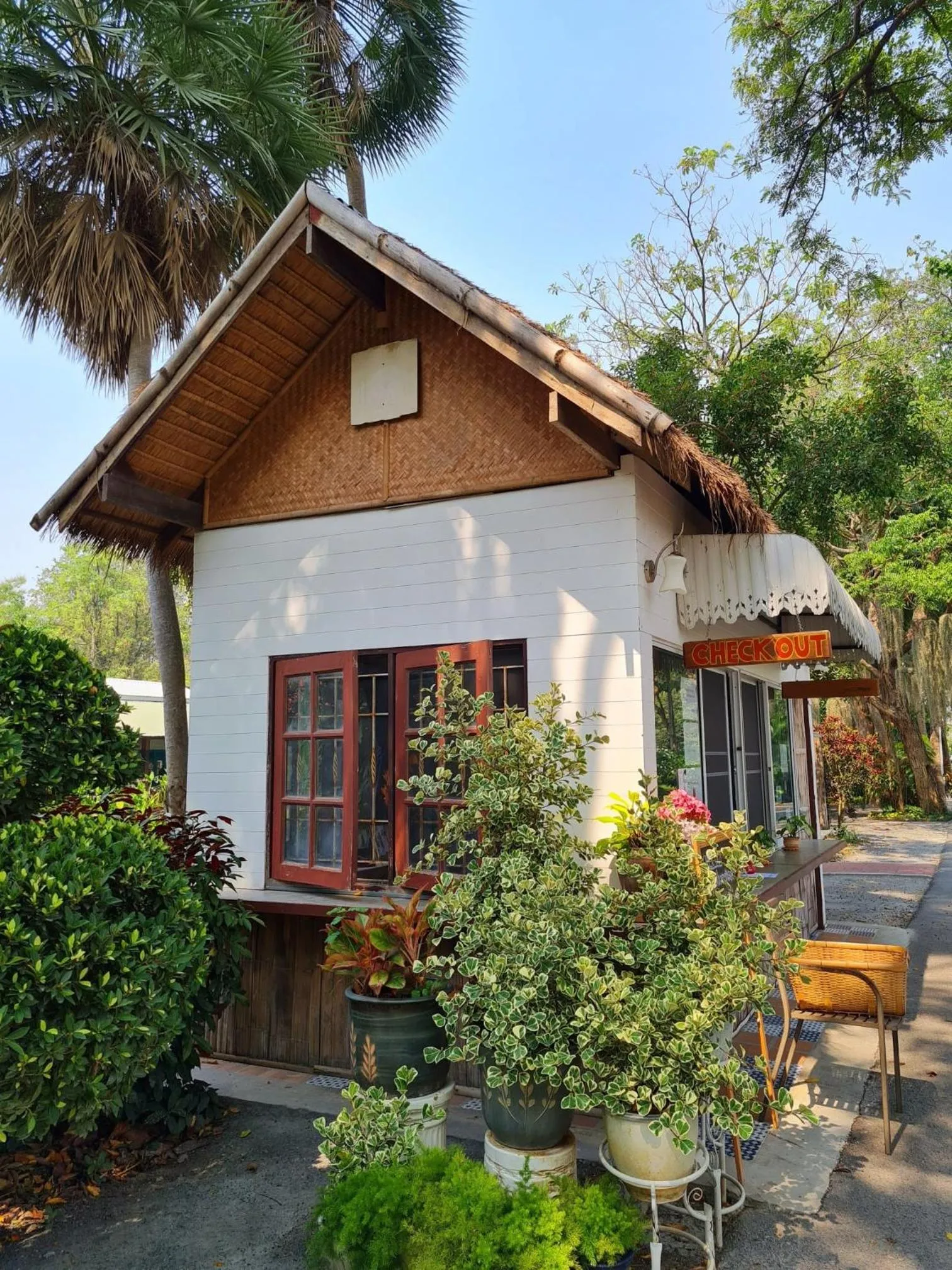 Garden view in Muaan Resort