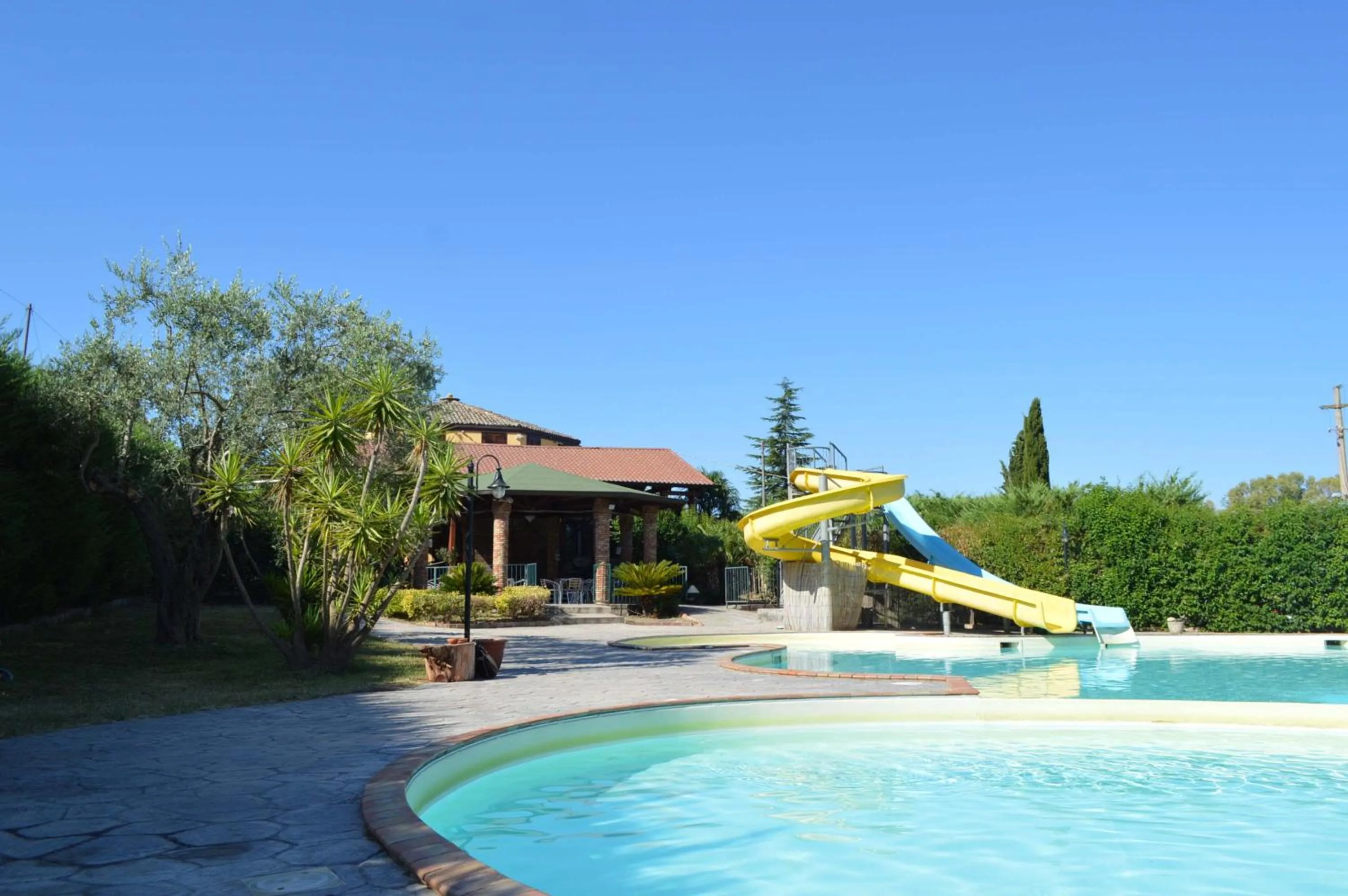 Swimming pool in La Dolce Vita