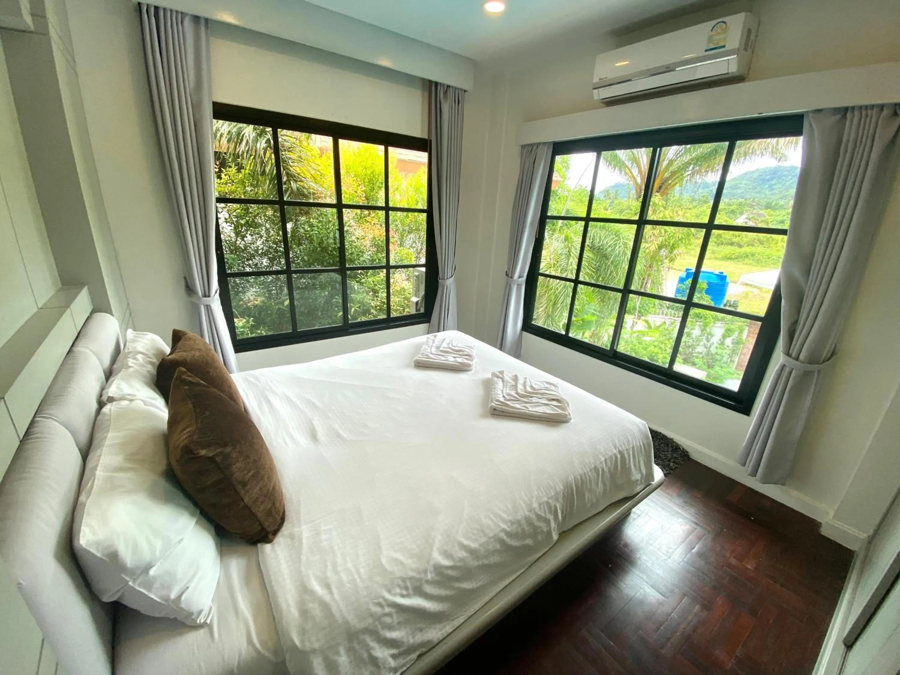 Bed in The Retreat Ao nang Private Pool Villa