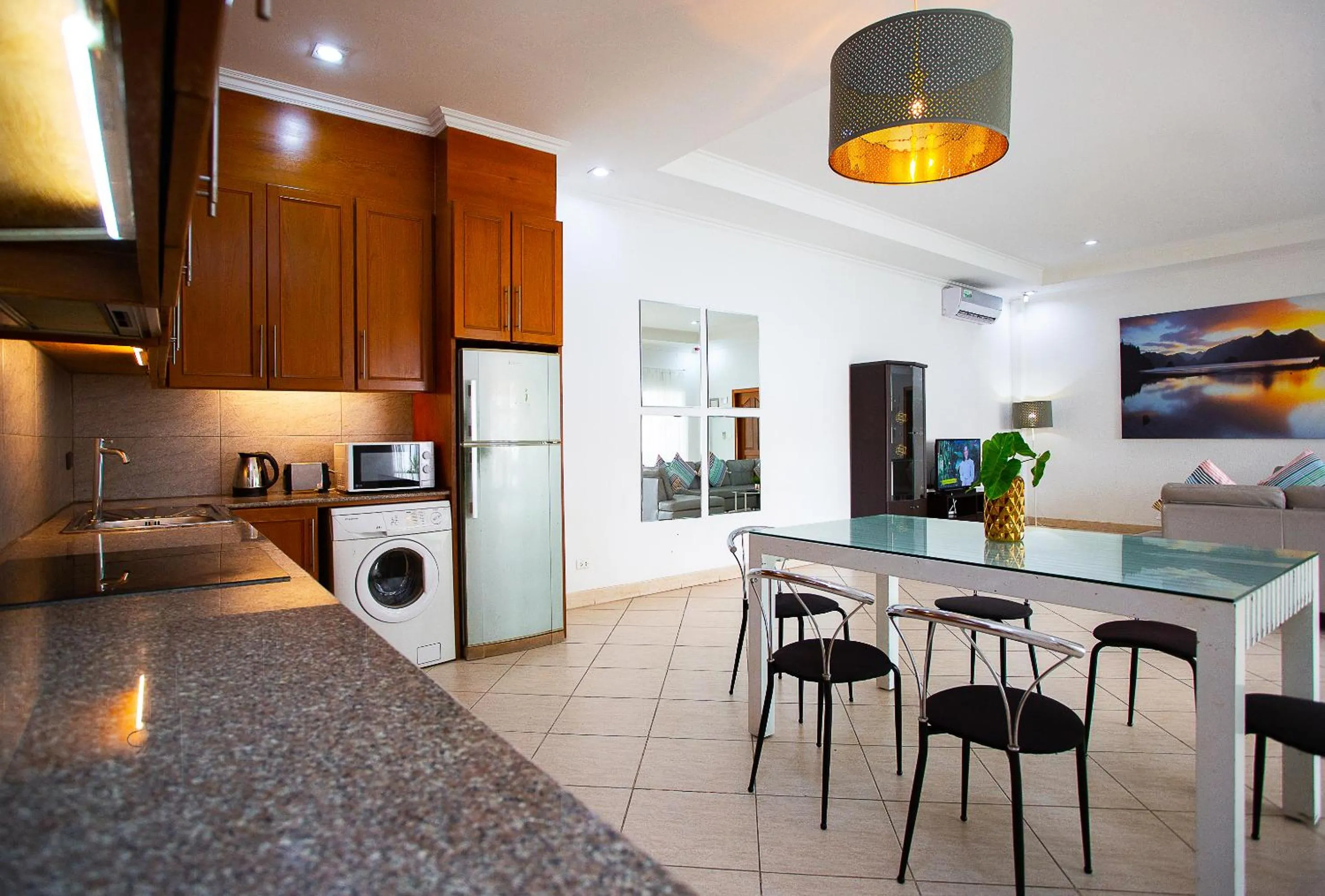 Kitchen or kitchenette in Magic Villas Pattaya
