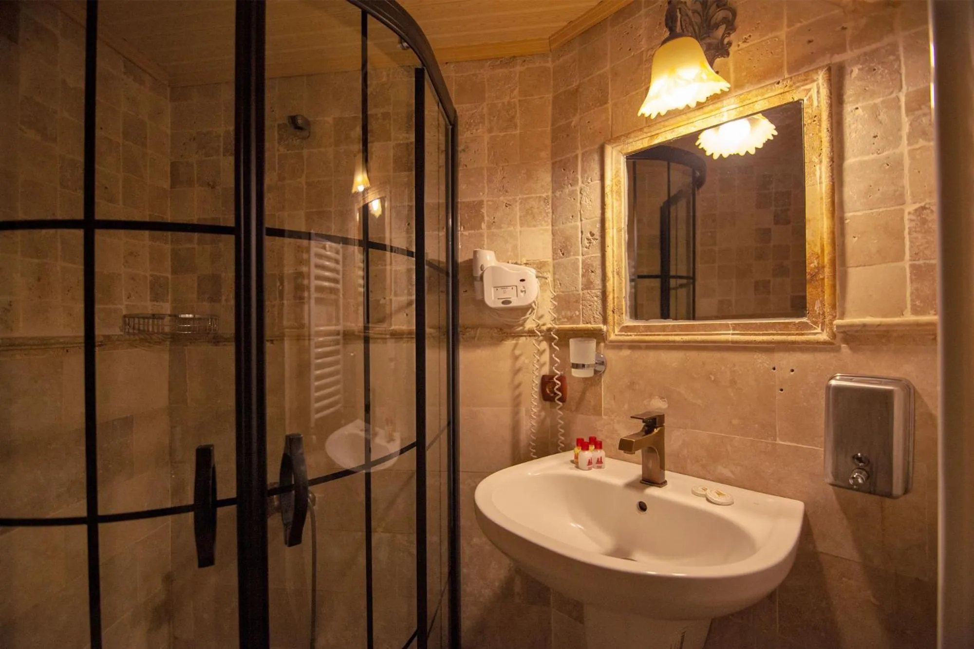 Bathroom in Center Cave House