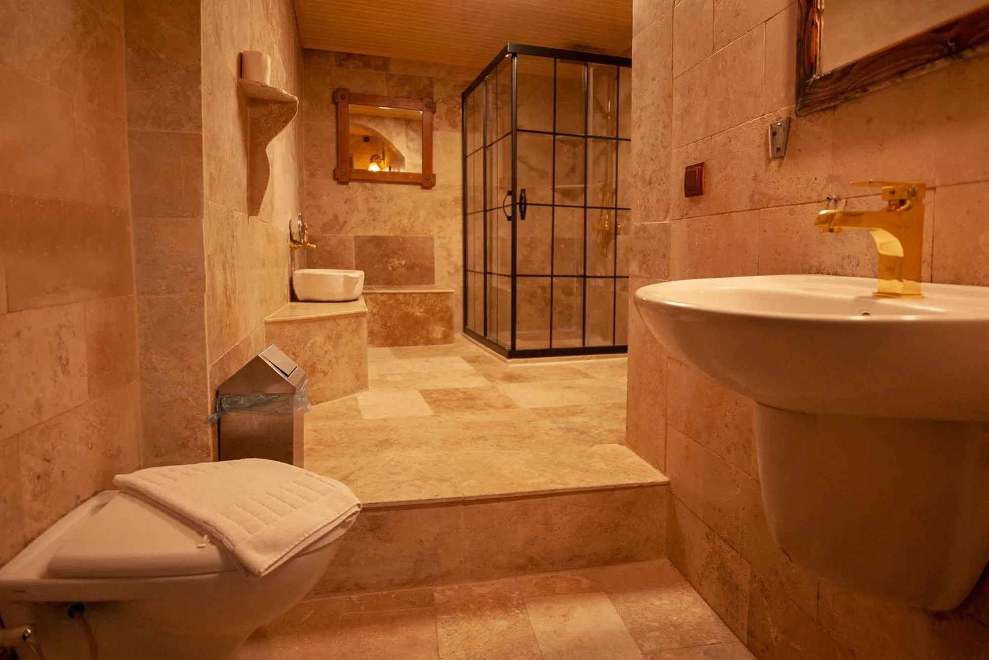 Bathroom in Center Cave House