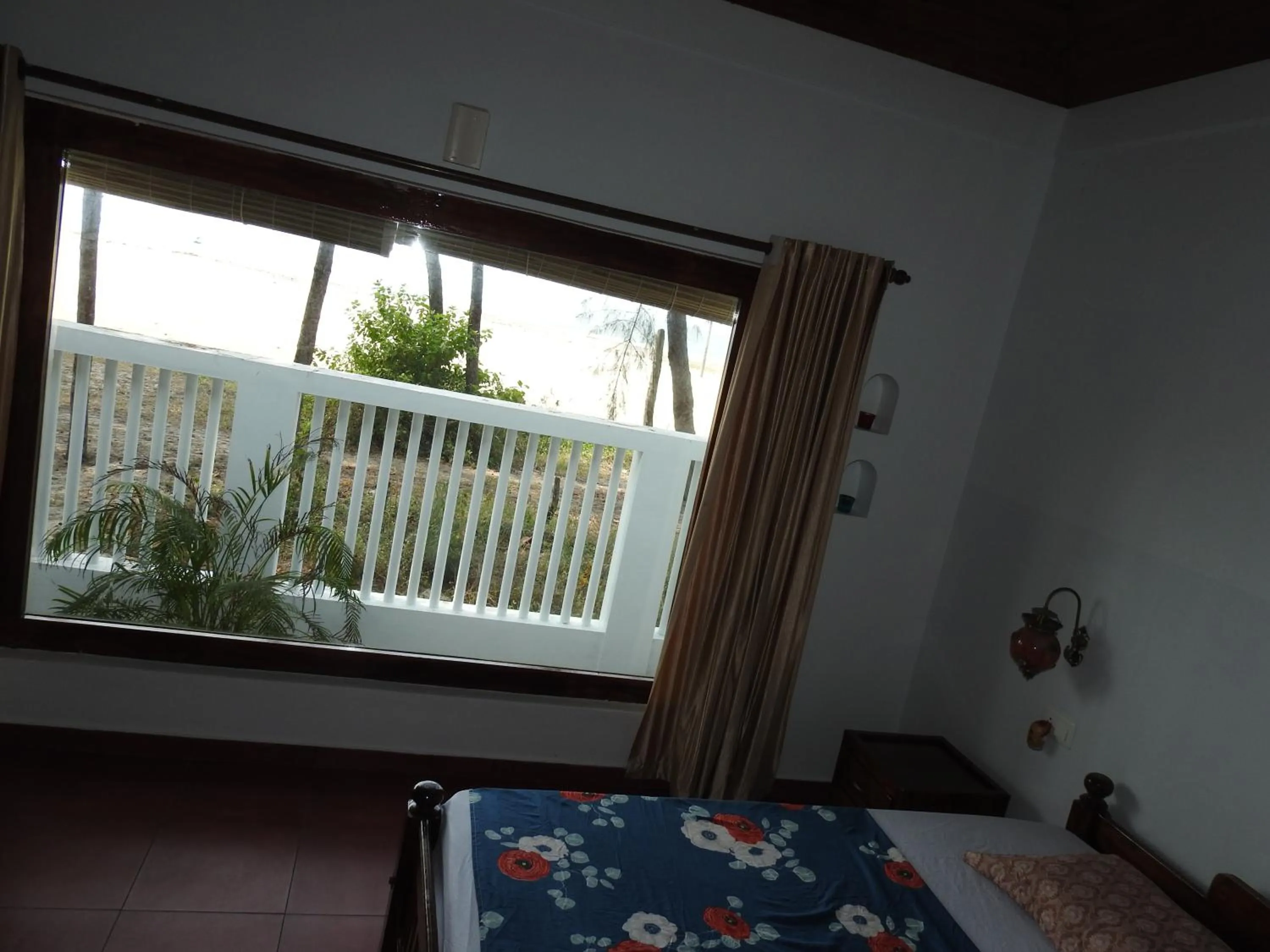 Bed in Alleppey Beach Garden