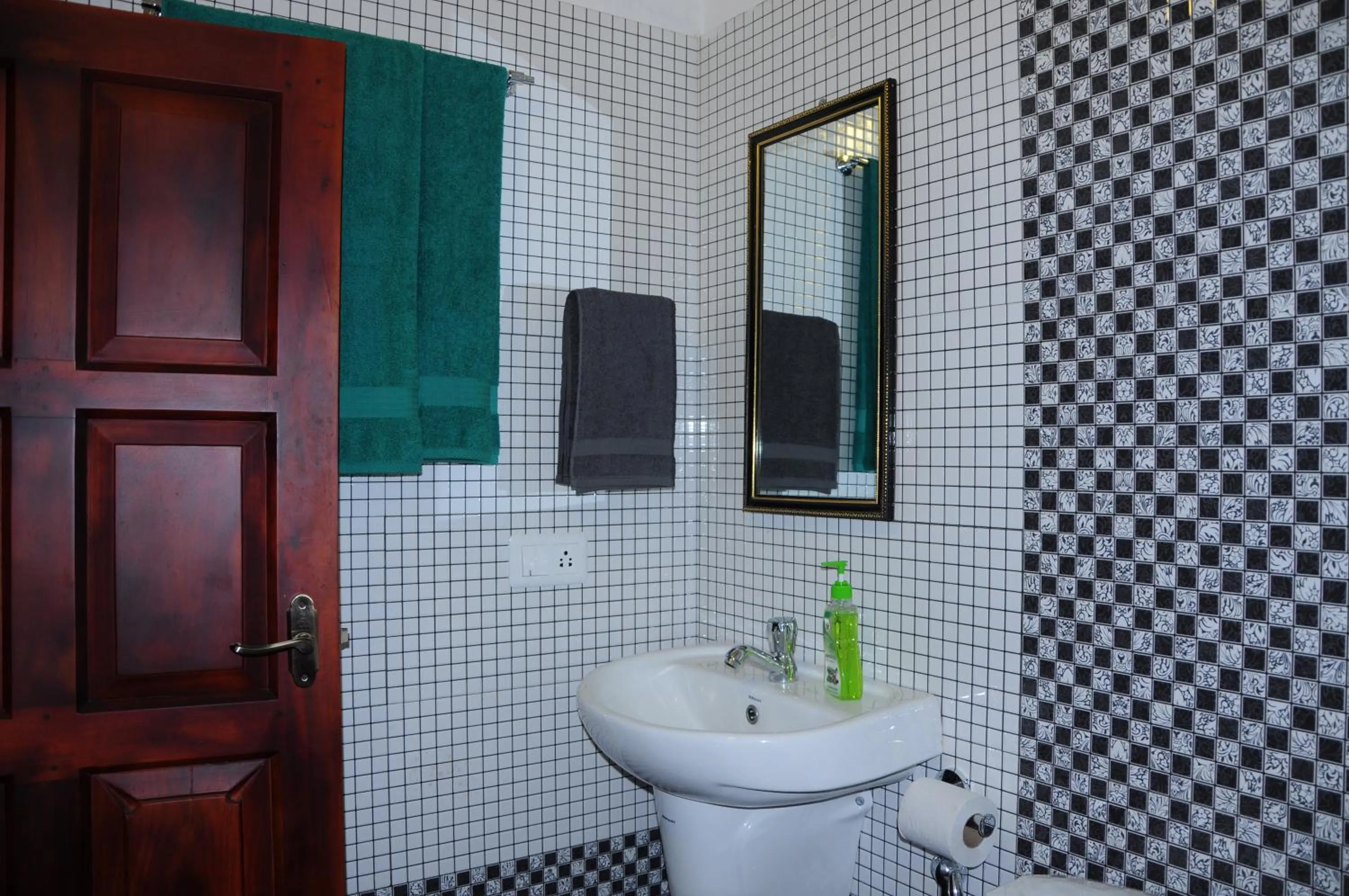 Bathroom in Alleppey Beach Garden