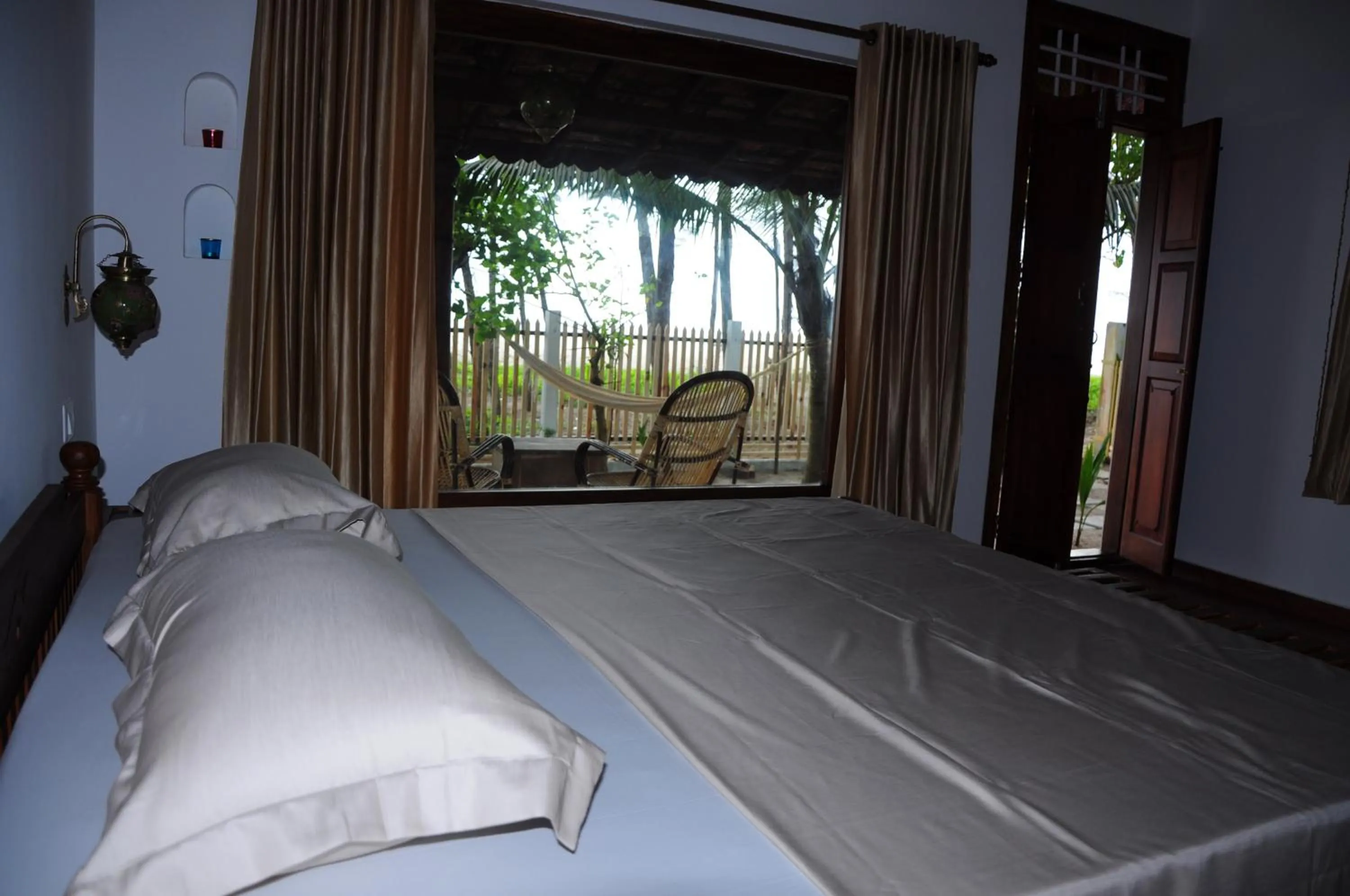 Bed in Alleppey Beach Garden