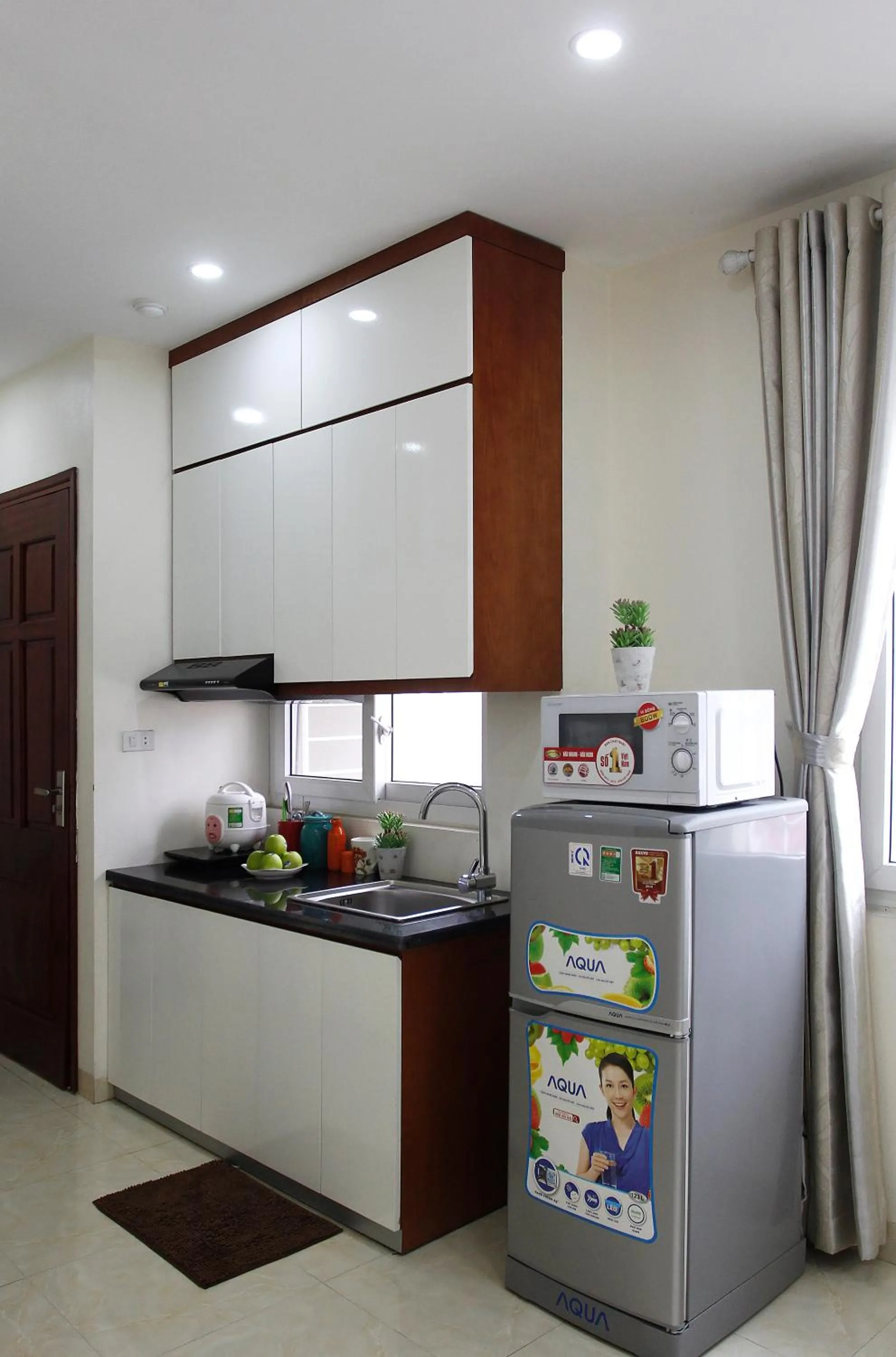 Kitchen or kitchenette in ISTAY Hotel Apartment 2