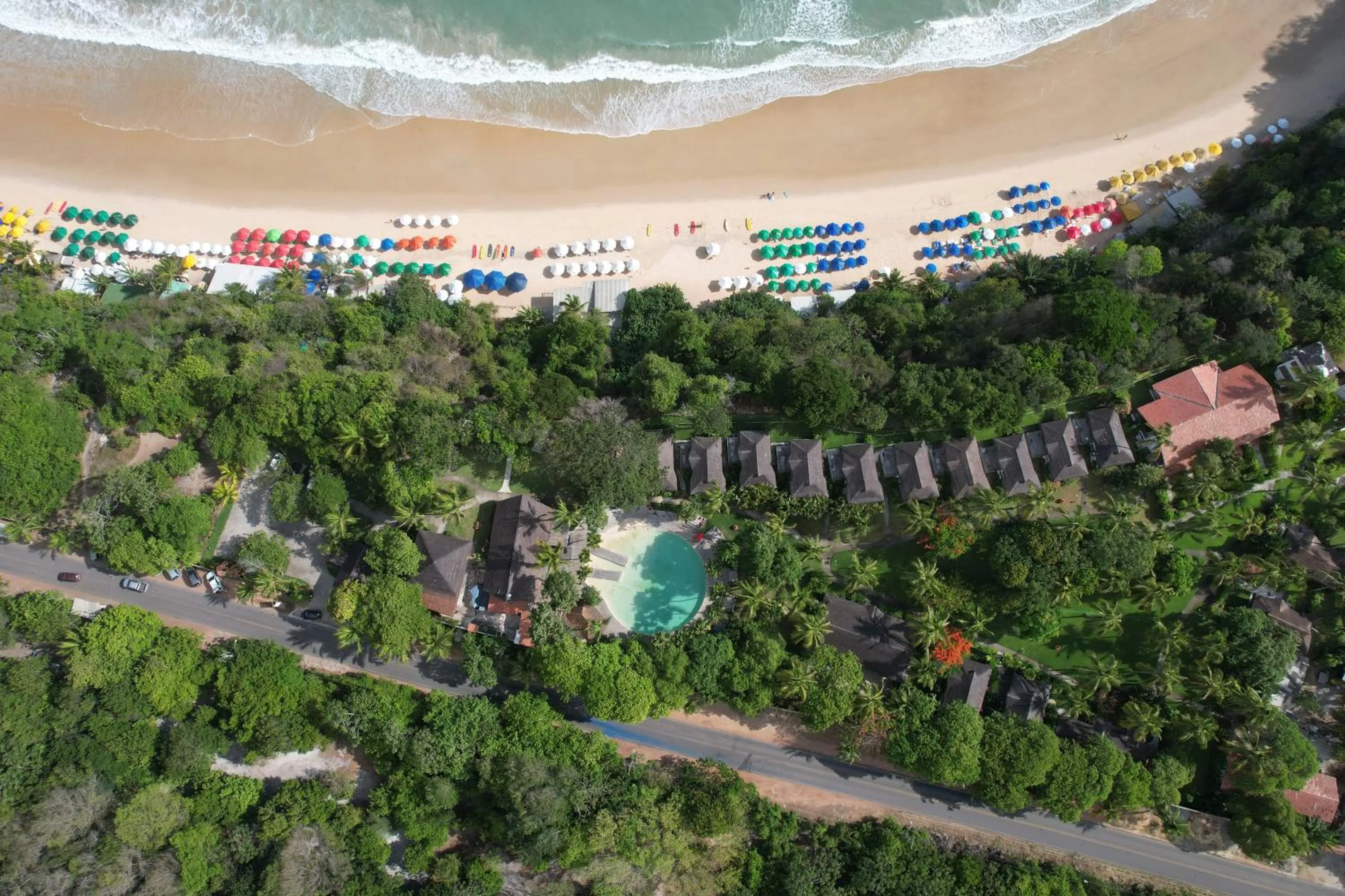 Bird's eye view in Madeiro Beach Hotel