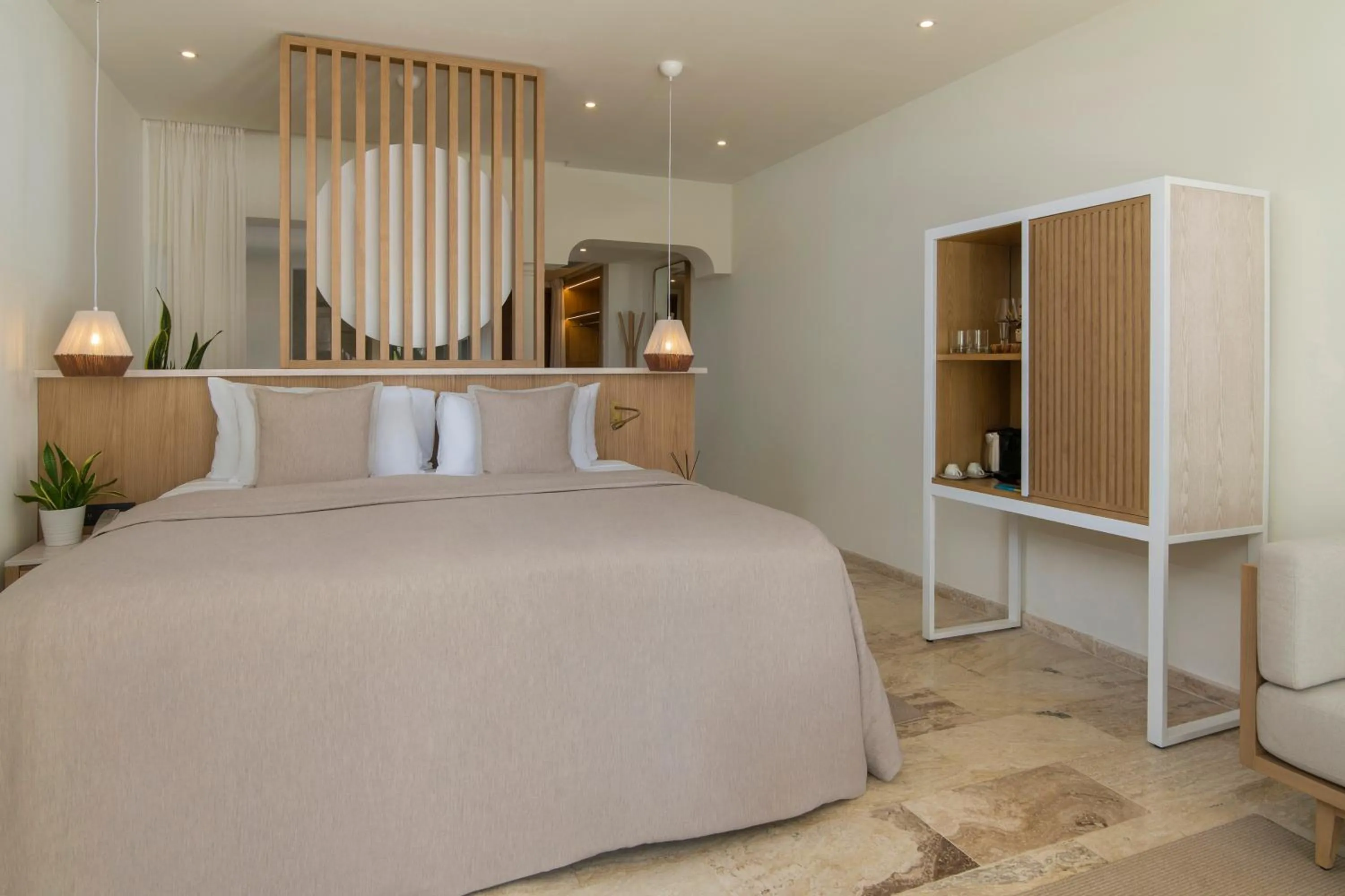 Bed in Paradisus Palma Real Golf & Spa Resort All Inclusive