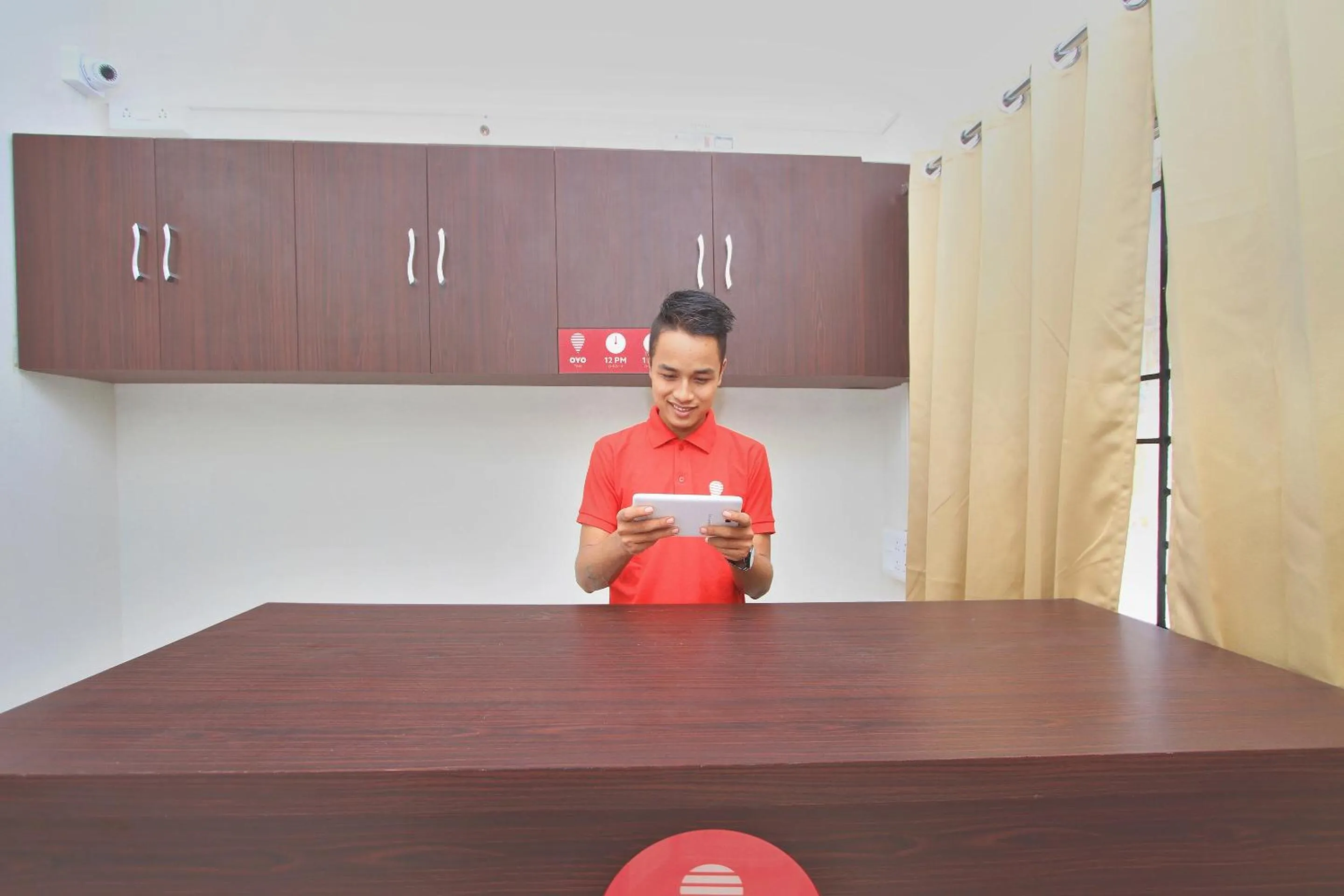 Lobby or reception in Hotel O Manu Residency