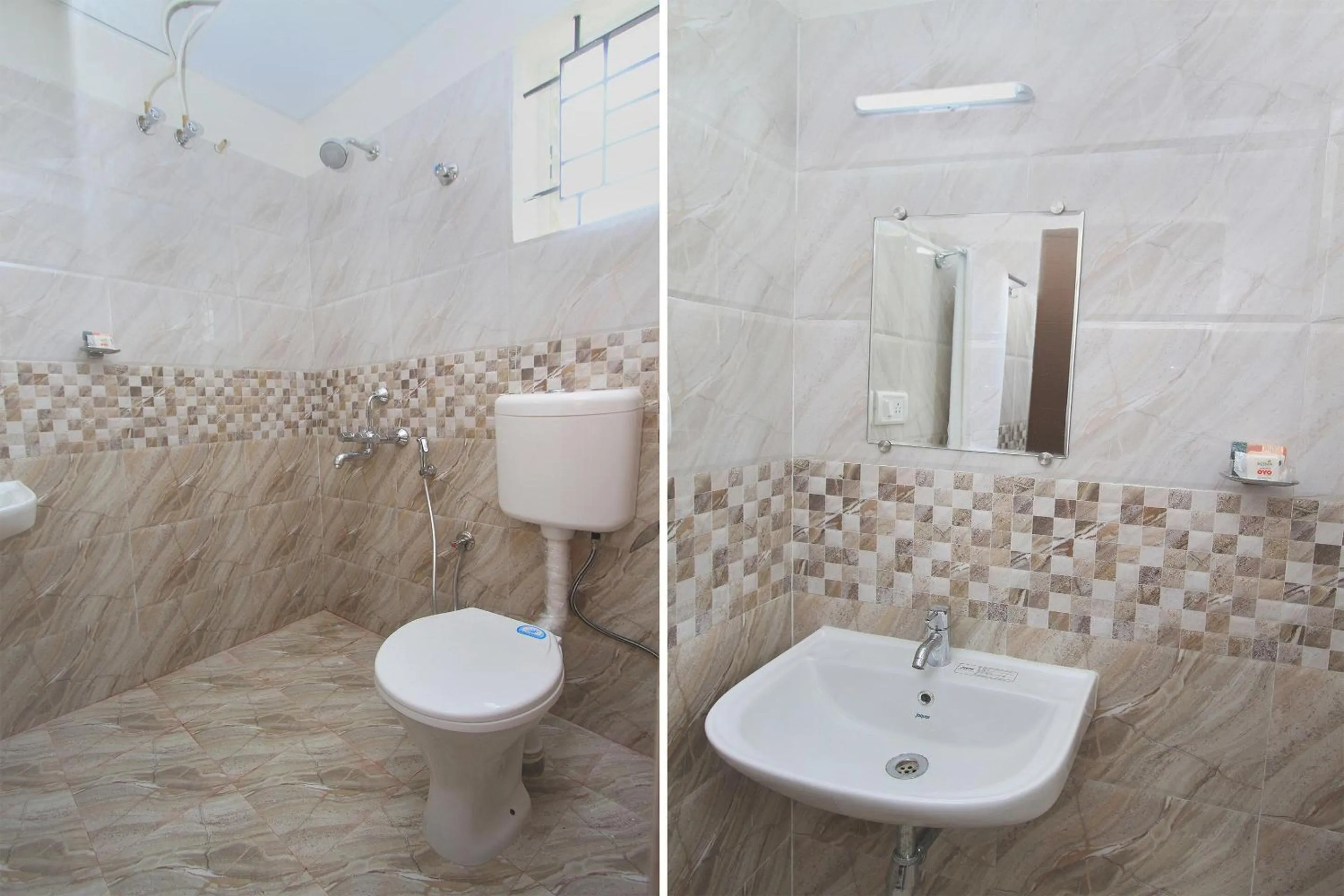 Bathroom in Hotel O Manu Residency