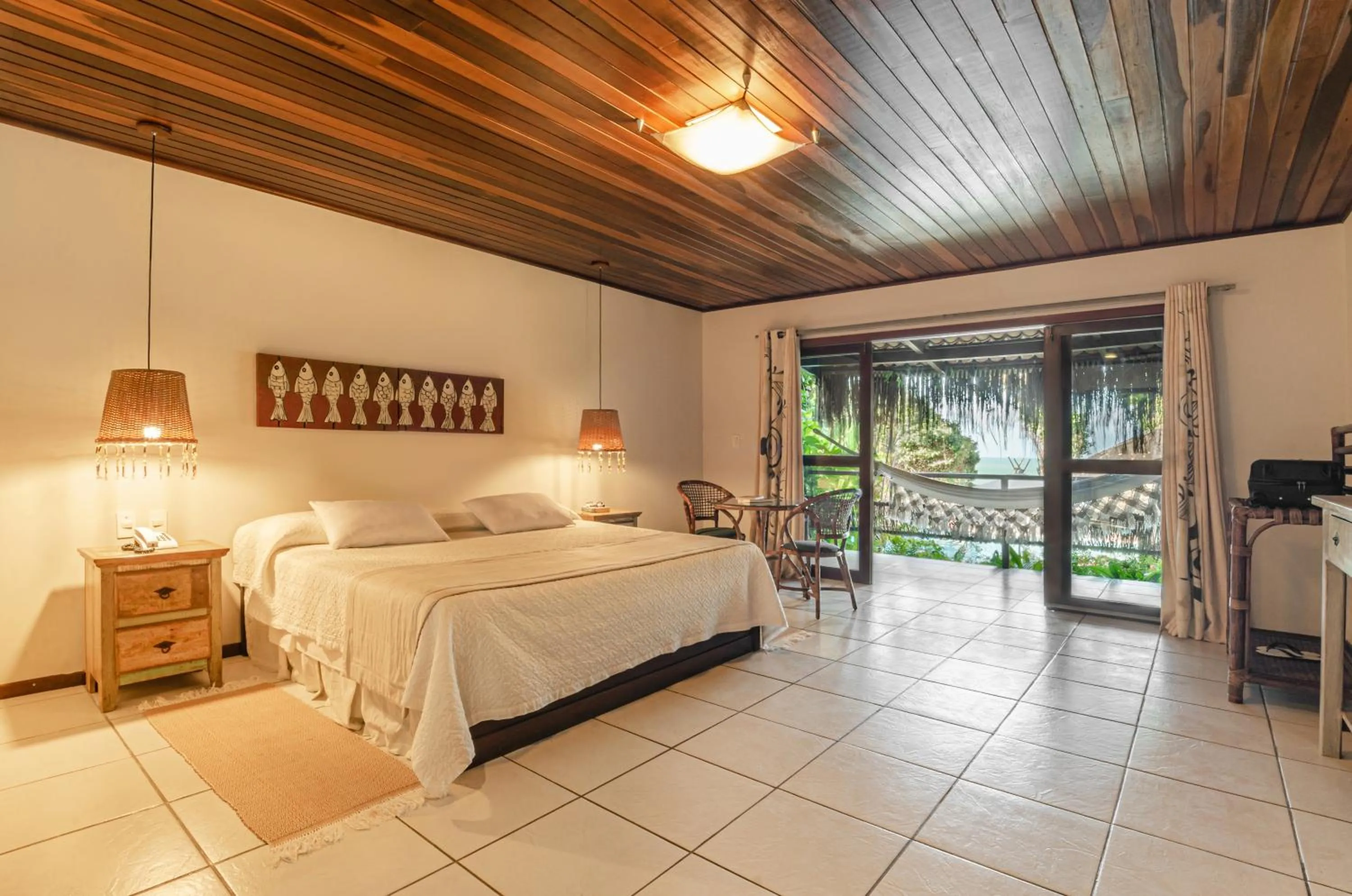 Bedroom, Bed in Hotel Ponta do Madeiro