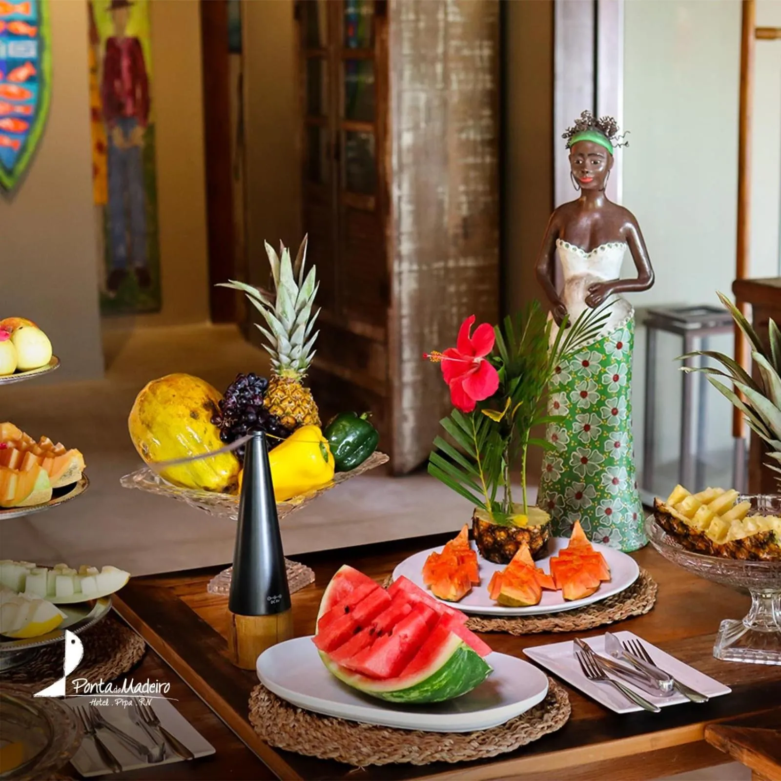 Breakfast in Hotel Ponta do Madeiro