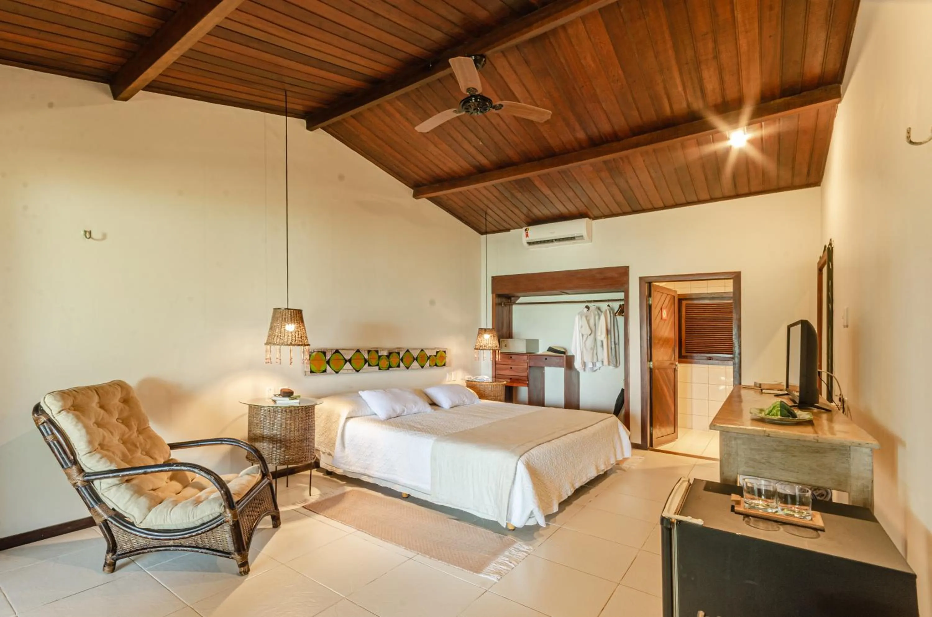 Bedroom, Bed in Hotel Ponta do Madeiro