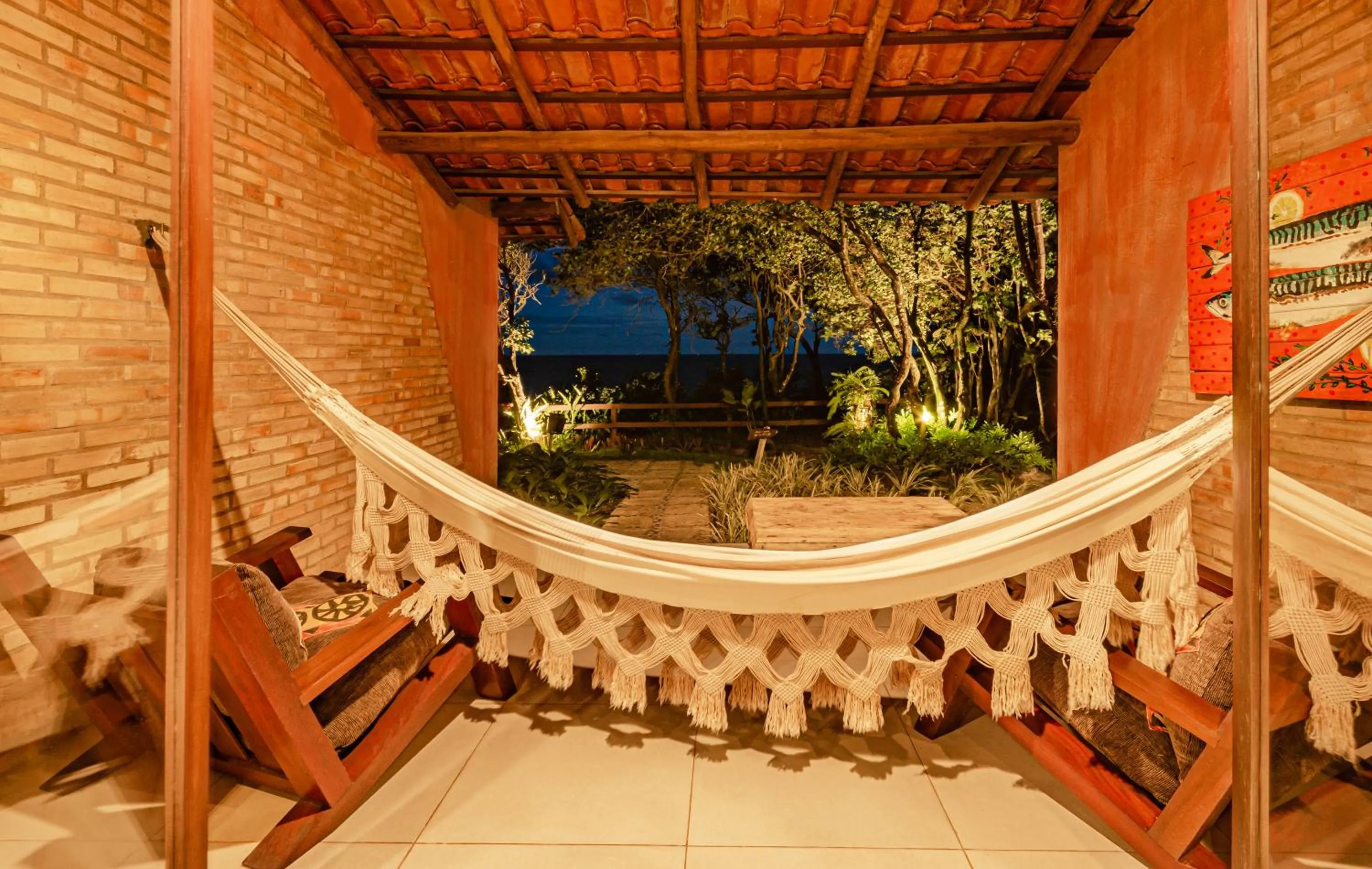 Patio in Hotel Ponta do Madeiro