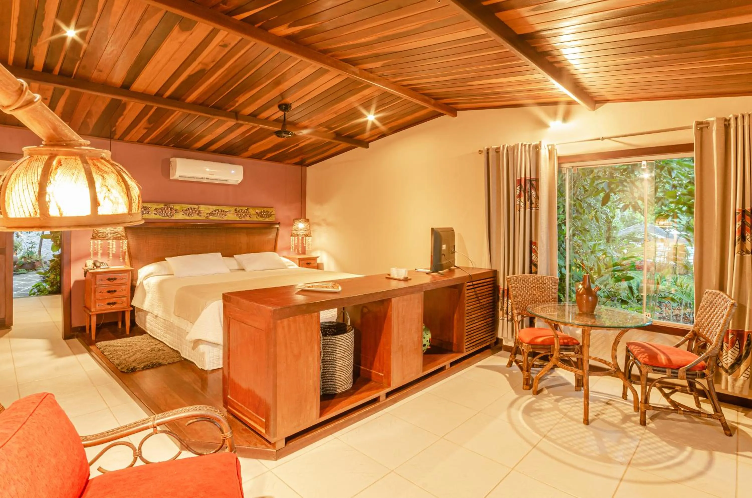 Bed in Hotel Ponta do Madeiro