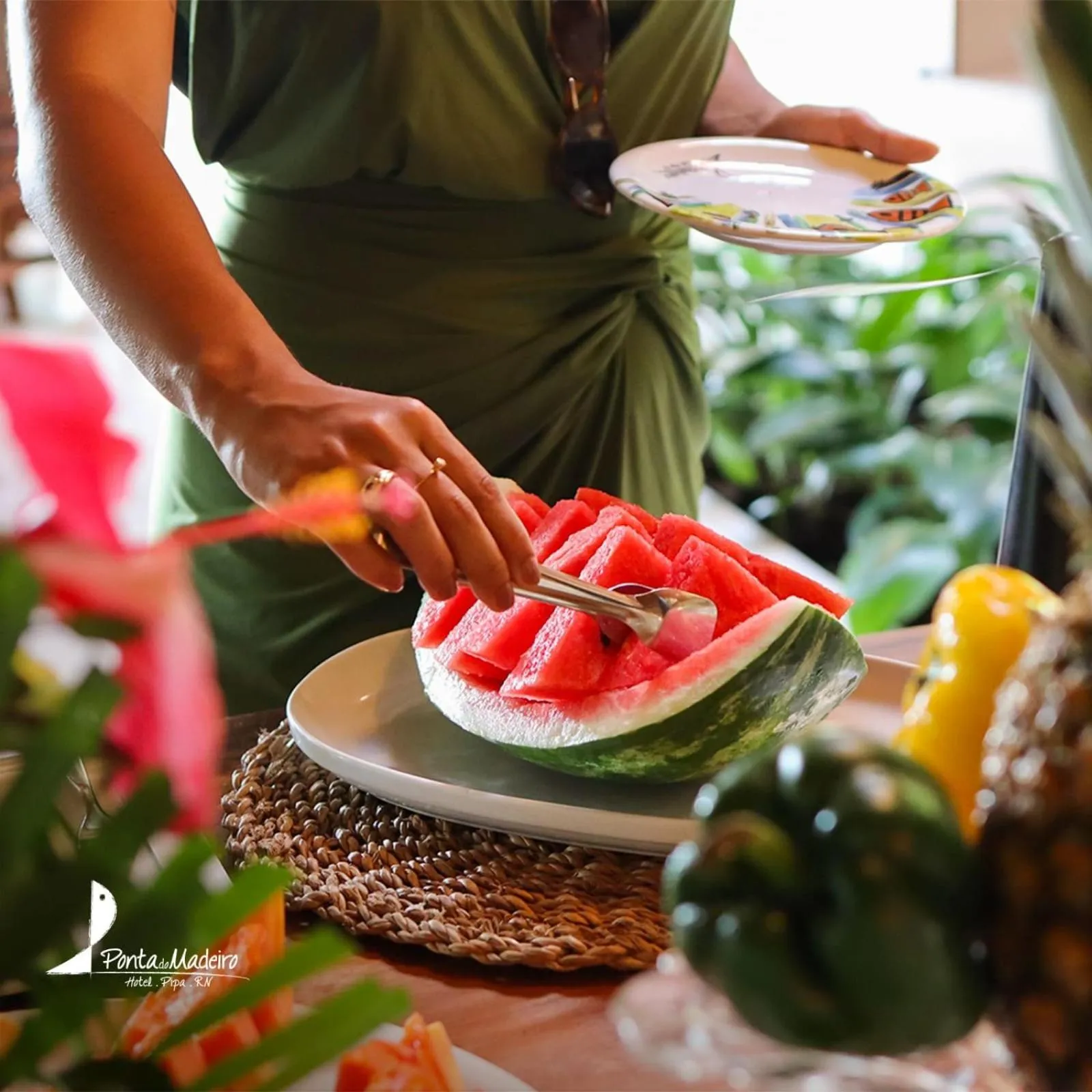 Breakfast in Hotel Ponta do Madeiro