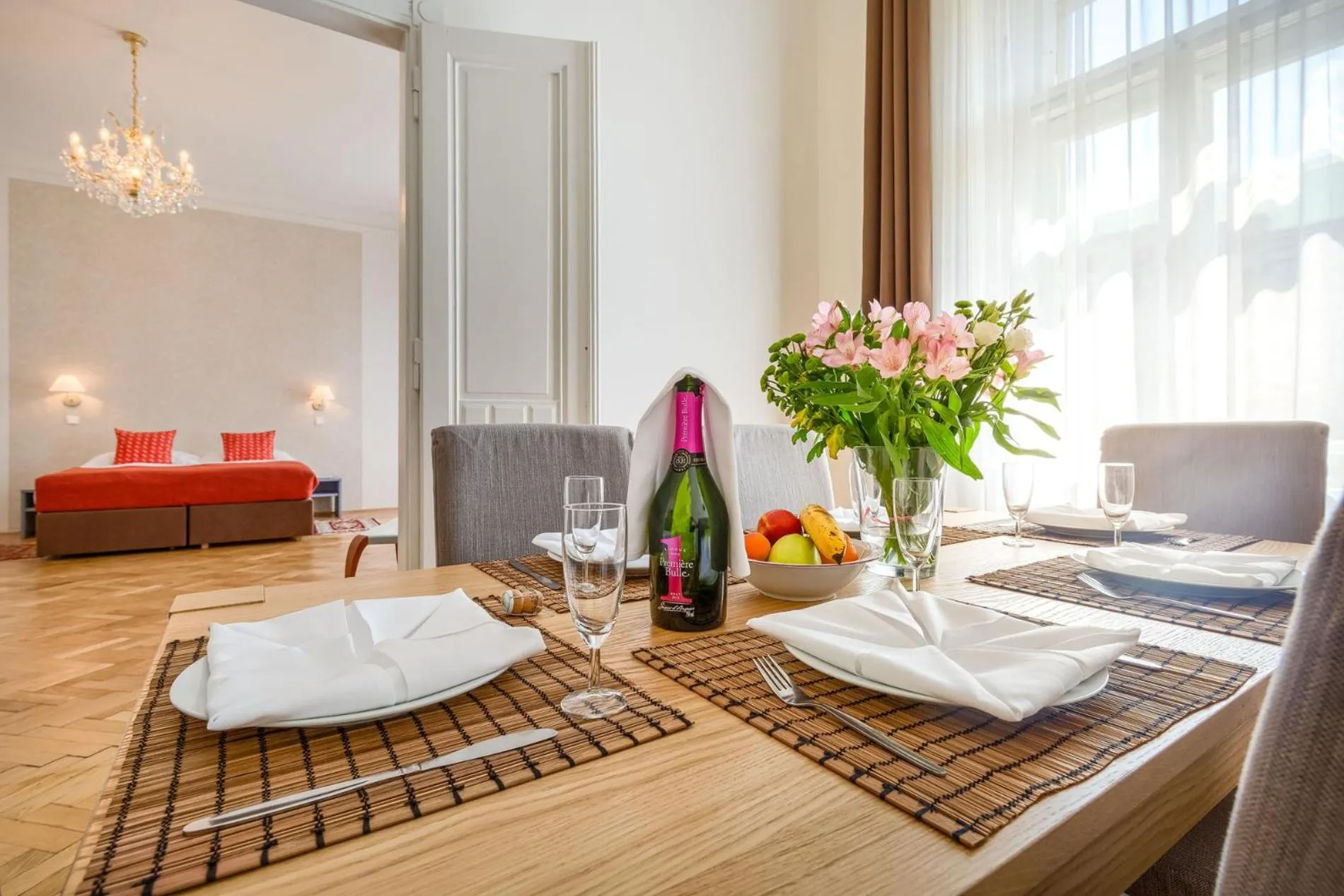 Decorative detail in Apartments 39 Wenceslas Square