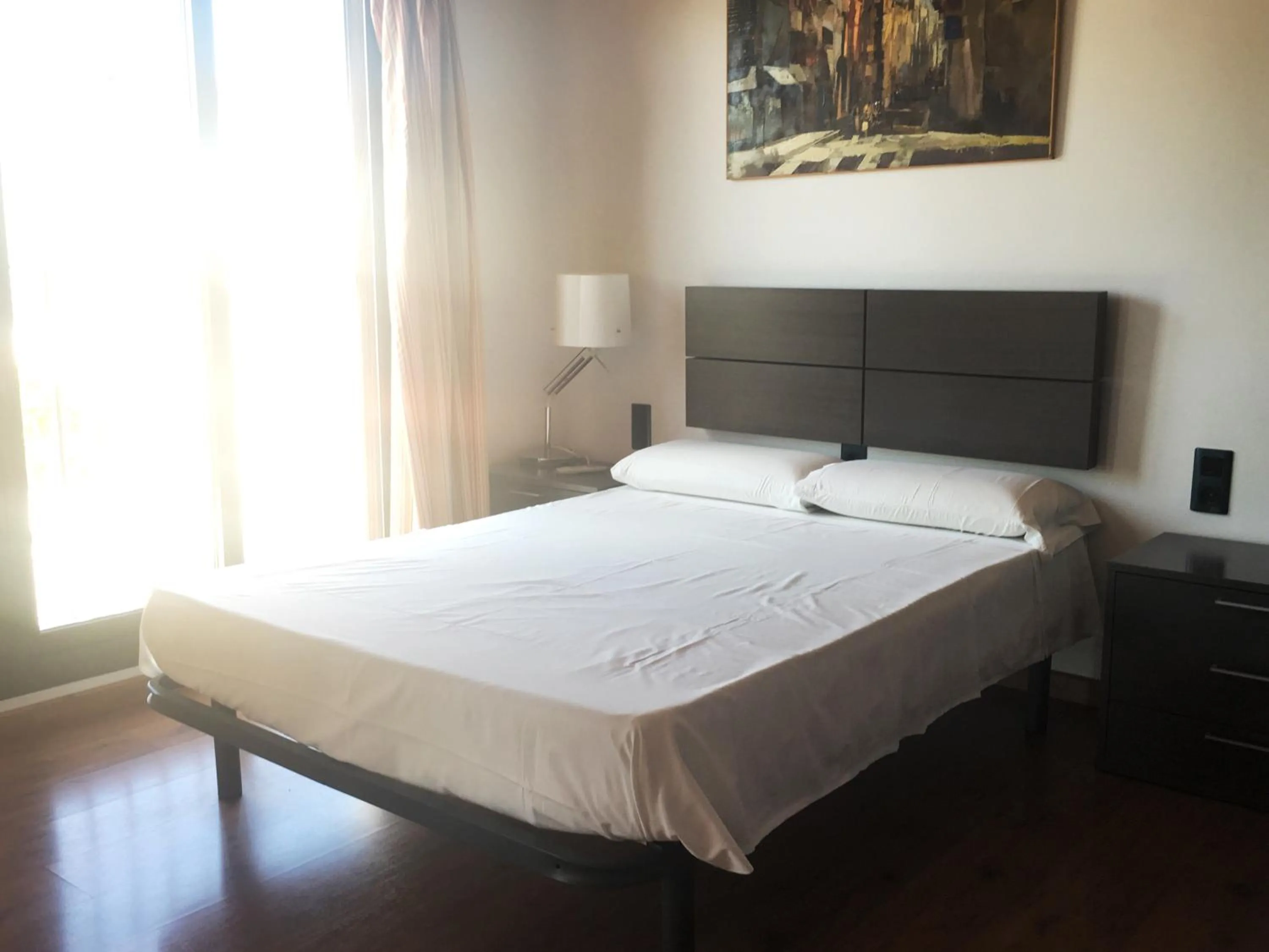 Bed in Hotel Bon Lloc