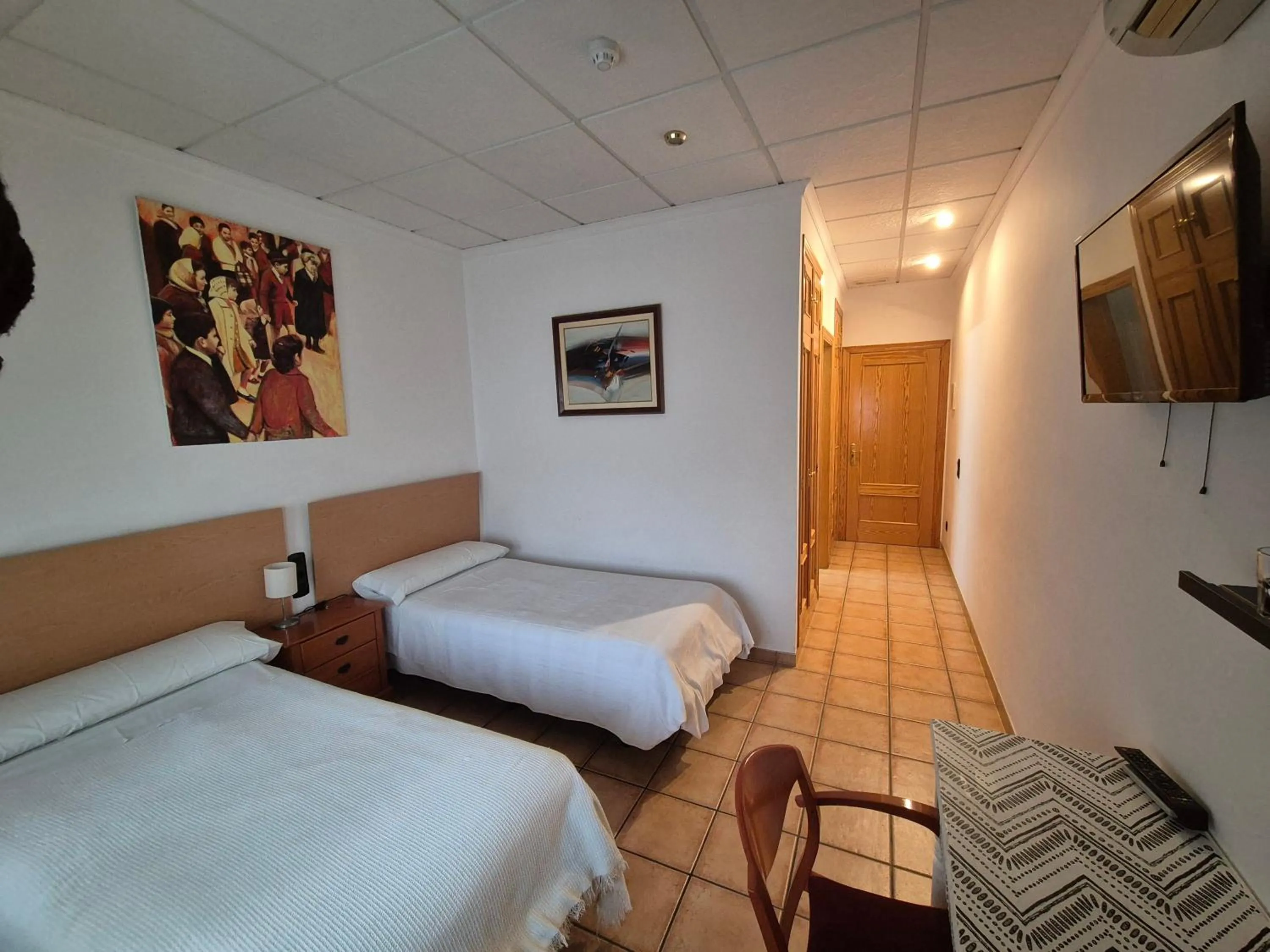 Bed in Hotel Bon Lloc