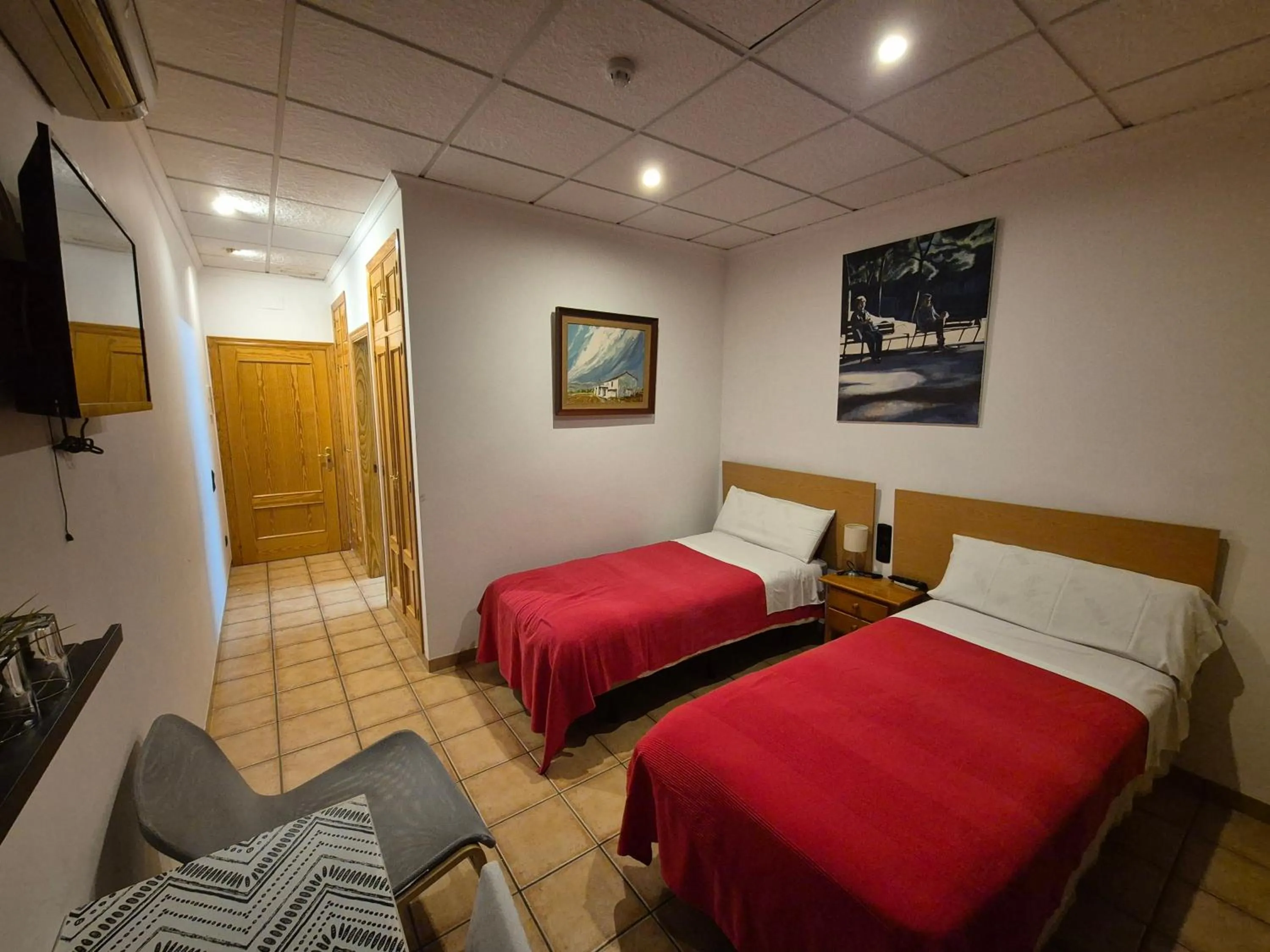 Bed in Hotel Bon Lloc