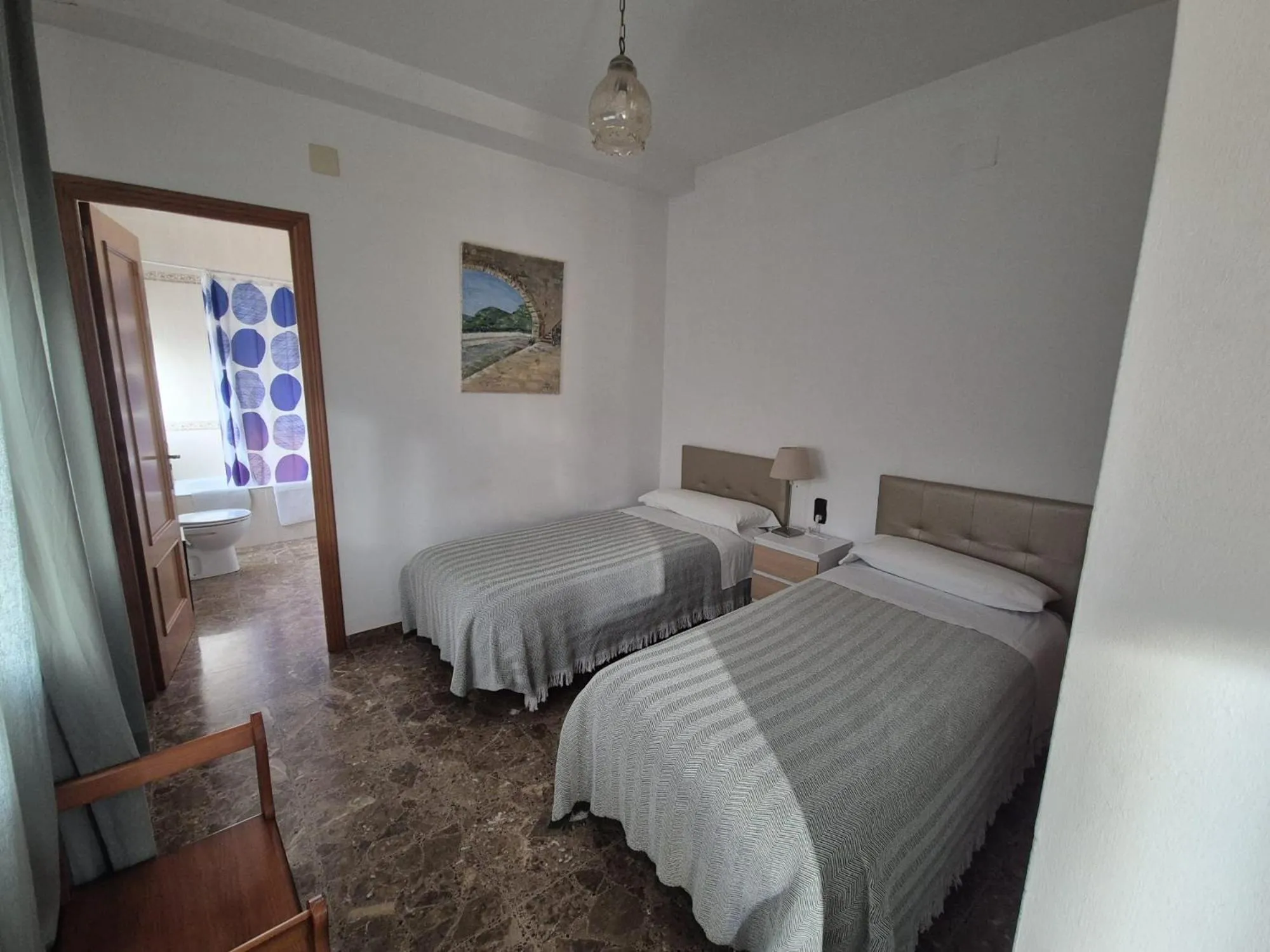 Bed in Hotel Bon Lloc