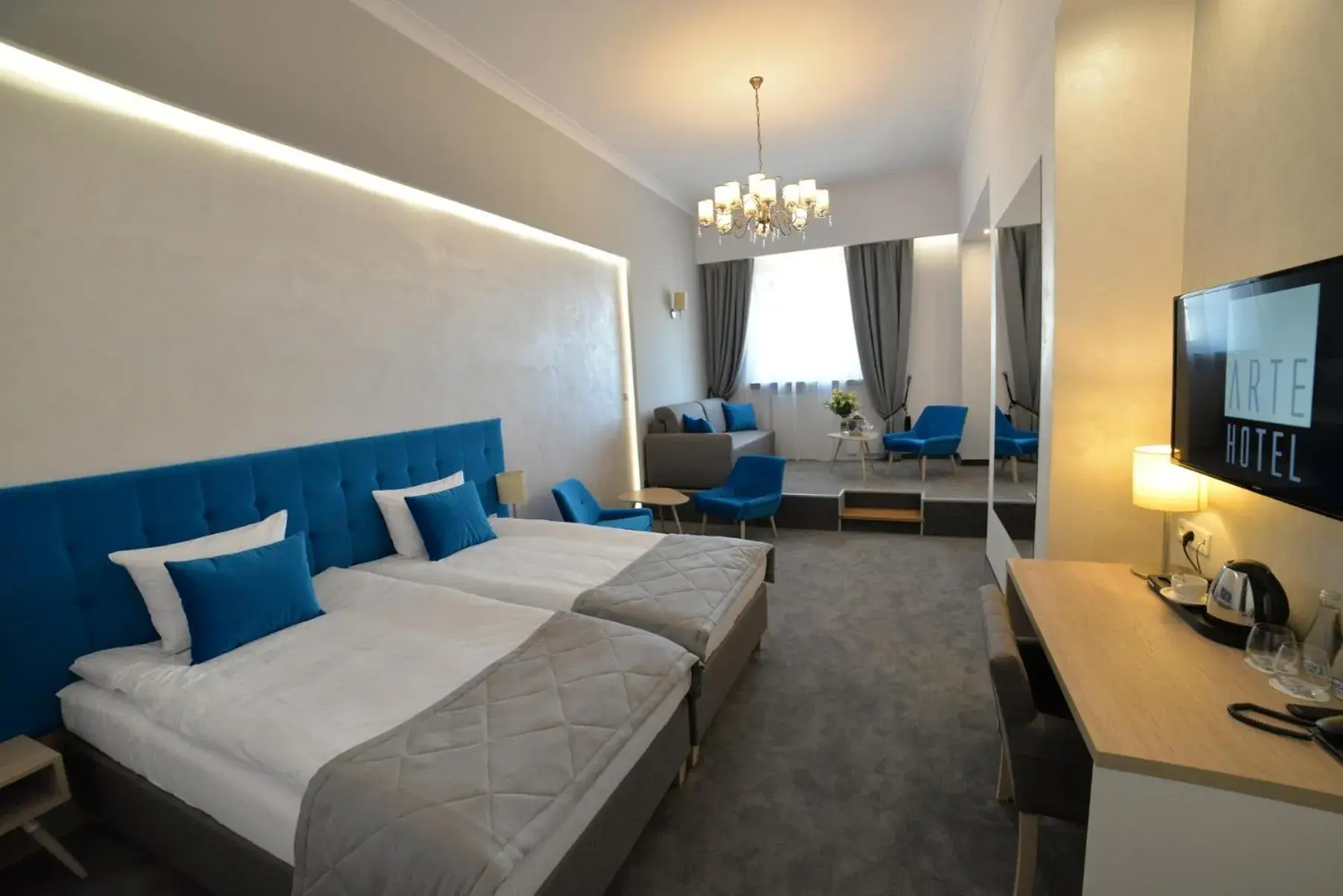 Deluxe Apartment - single occupancy in Hotel Arte Deluxe Apartment - single occupancy in Hotel Arte