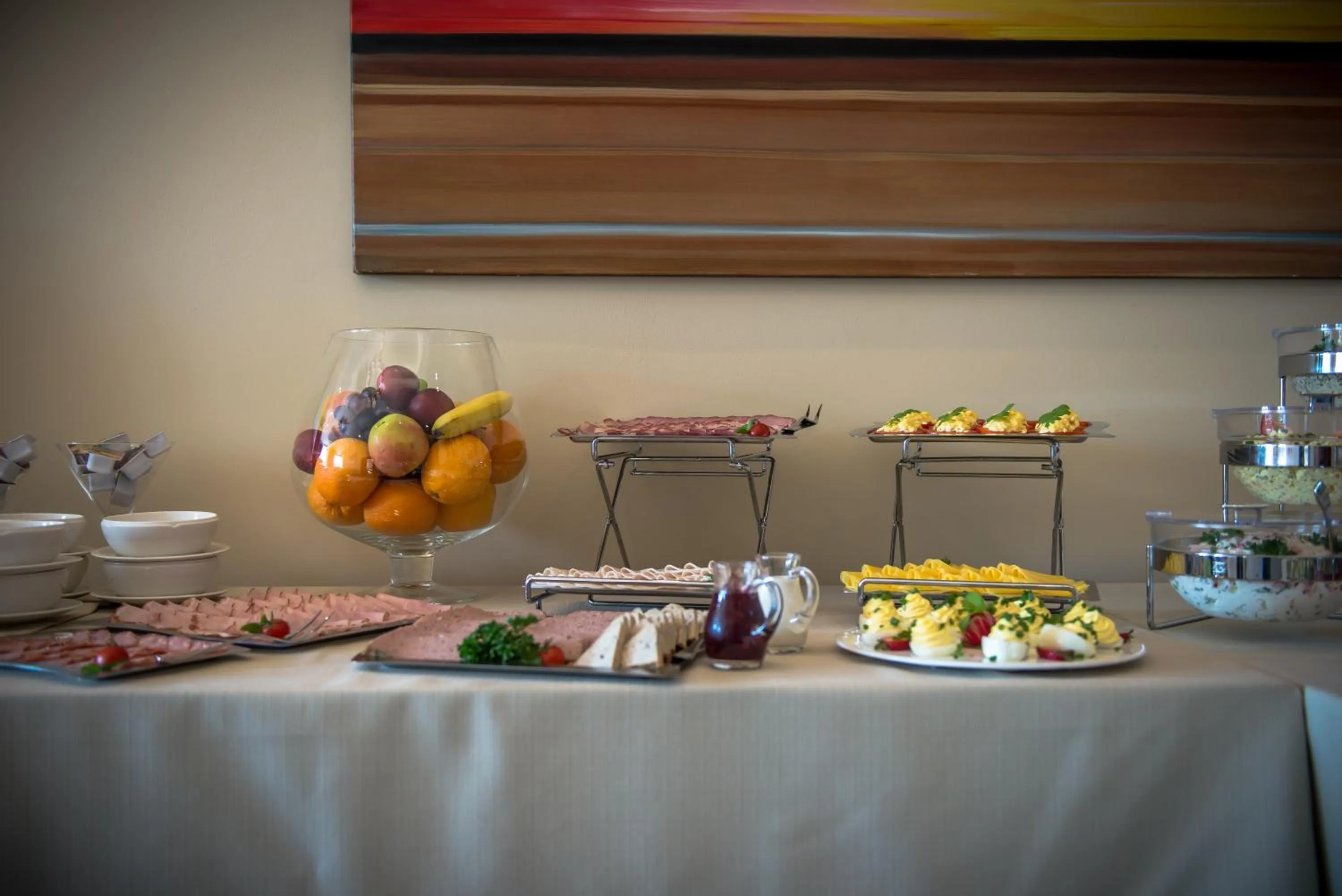 Continental breakfast in Hotel Arte