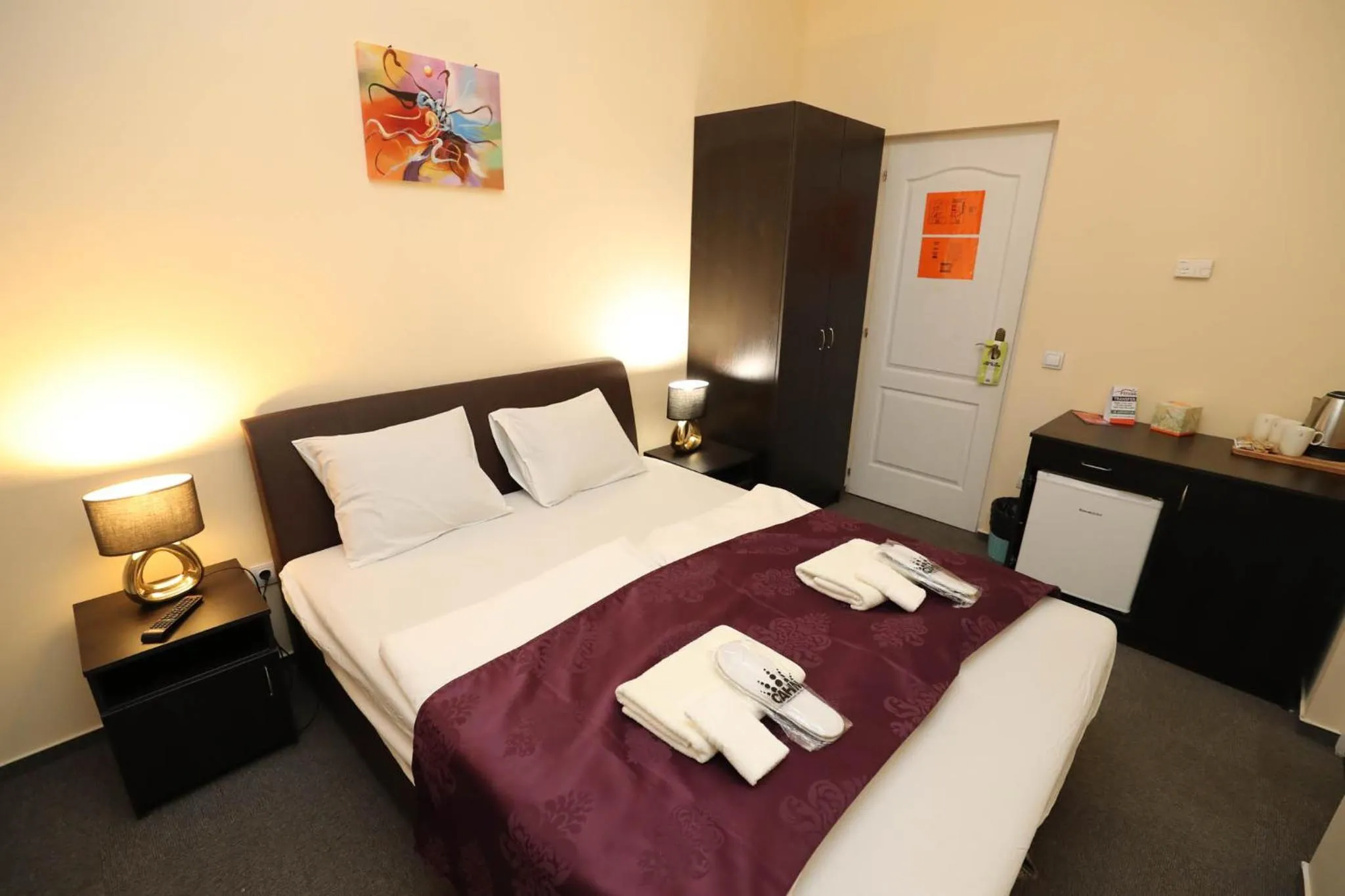 Bed in Hotel California