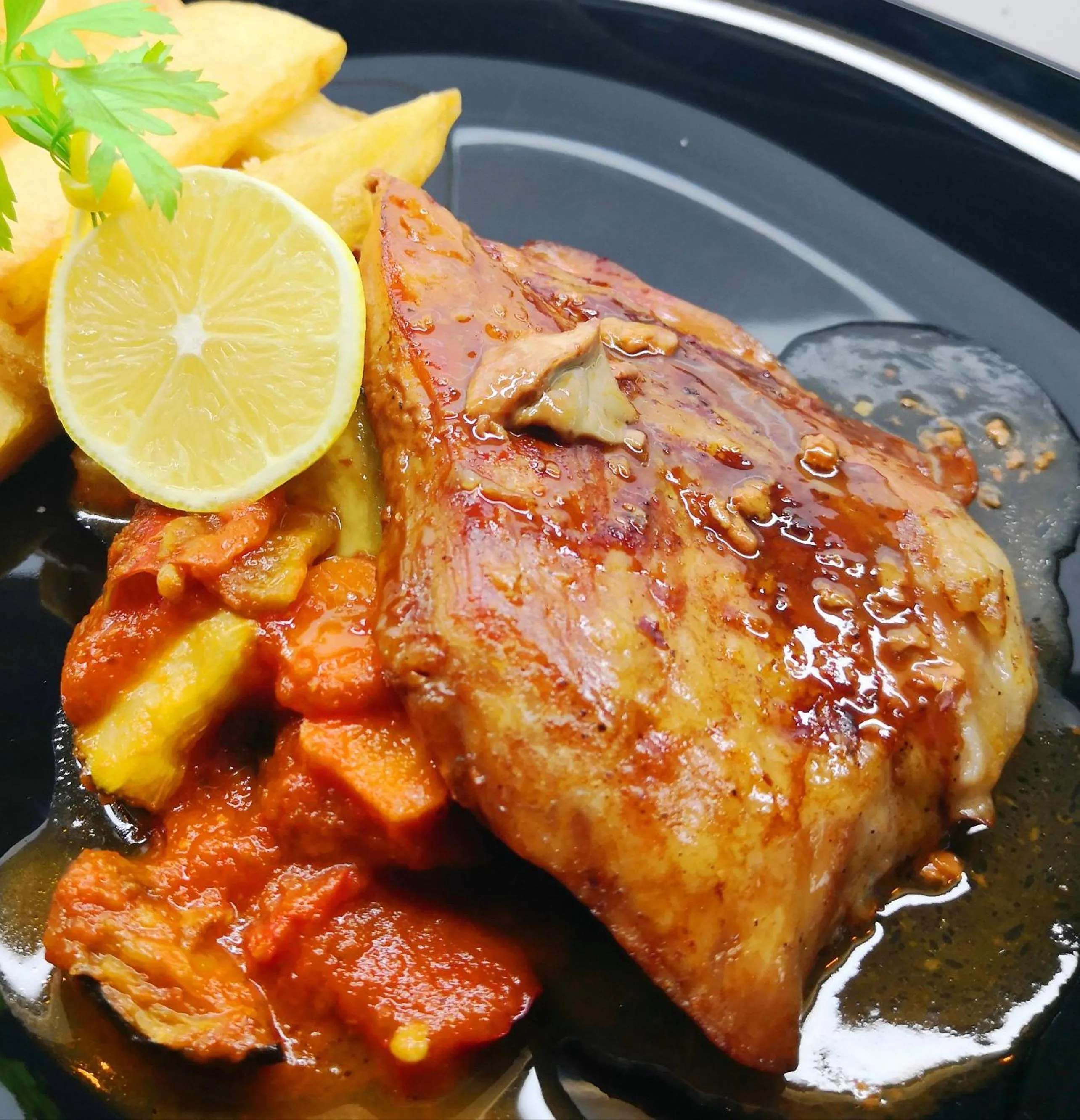 Food close-up in Casona Granado