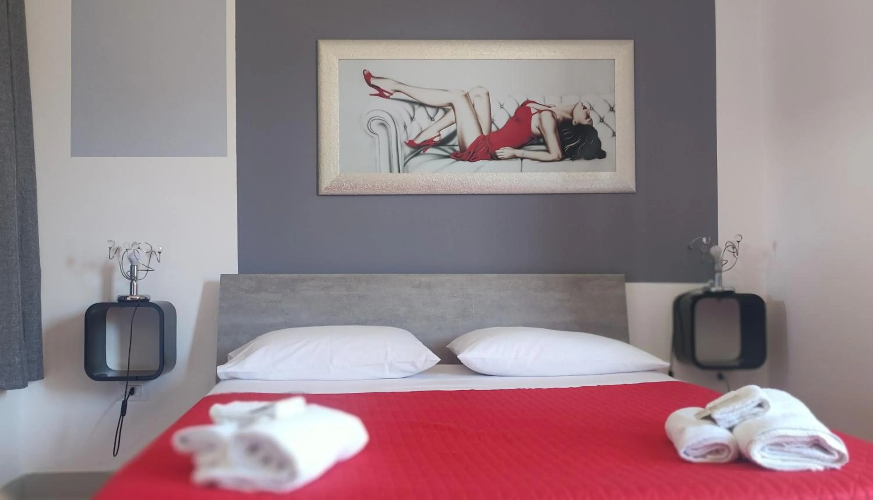 Bed in B&B Extremo Sud