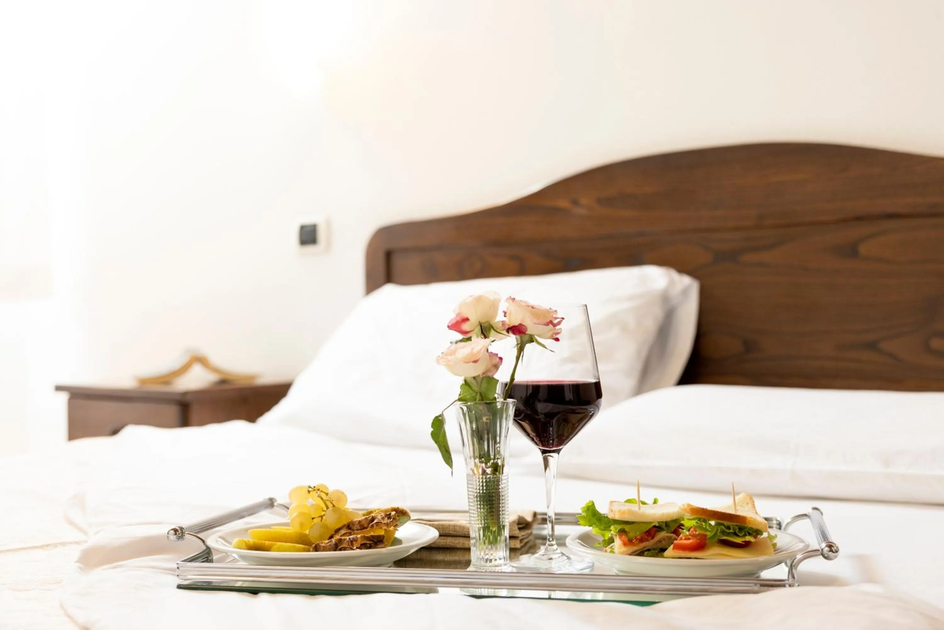 Bed in Hotel La Pace