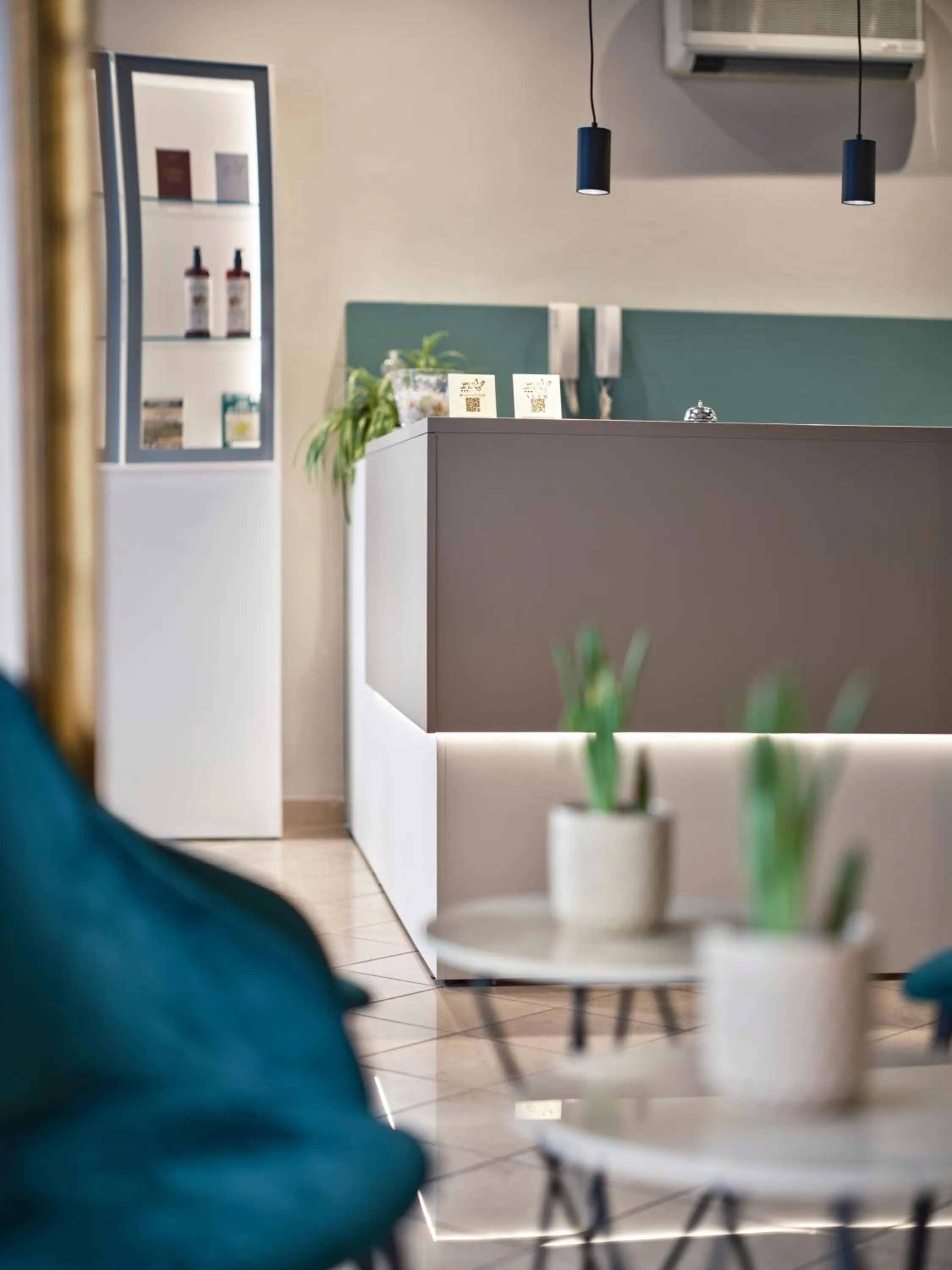 Lobby or reception in Hotel La Pace