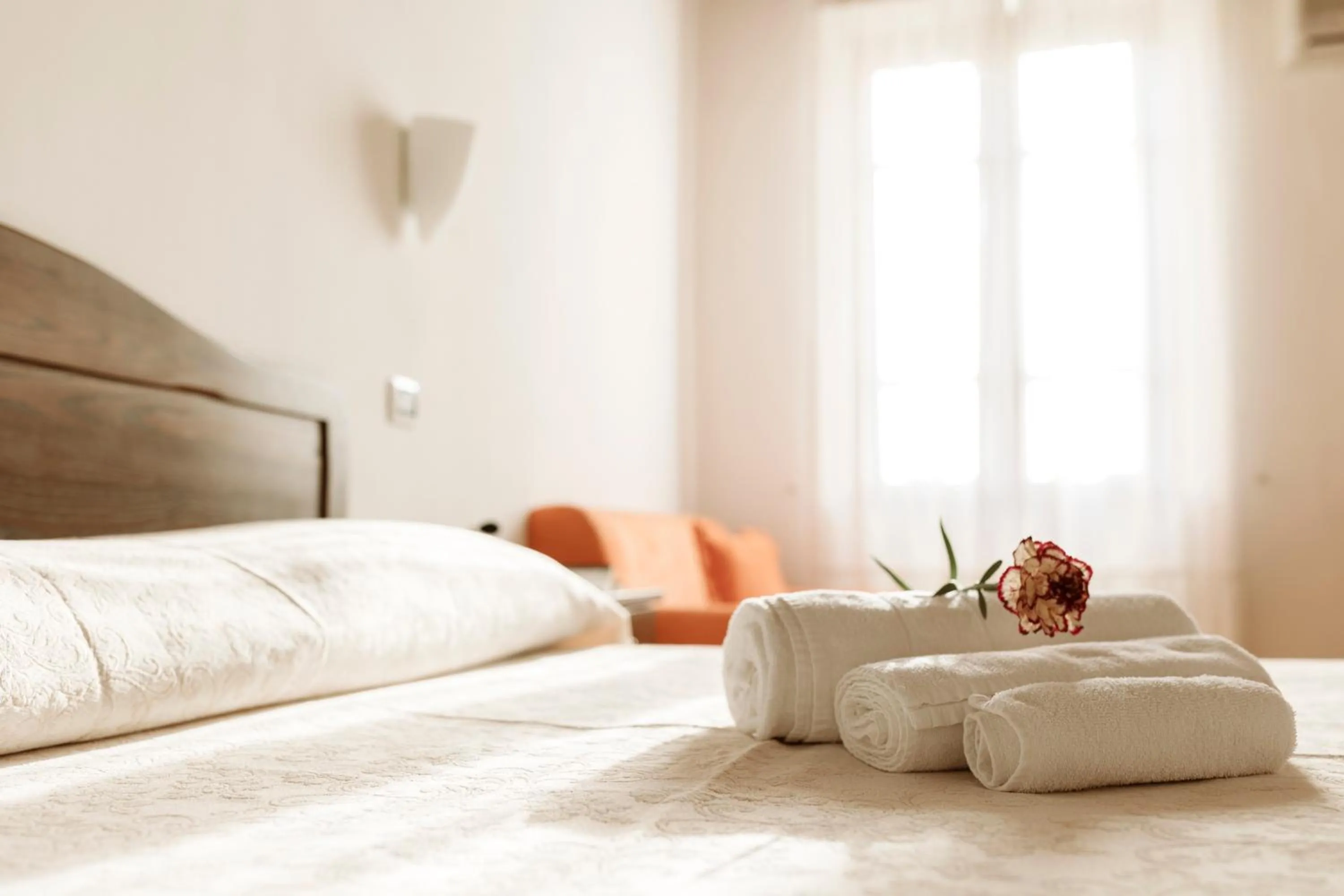 Bed in Hotel La Pace