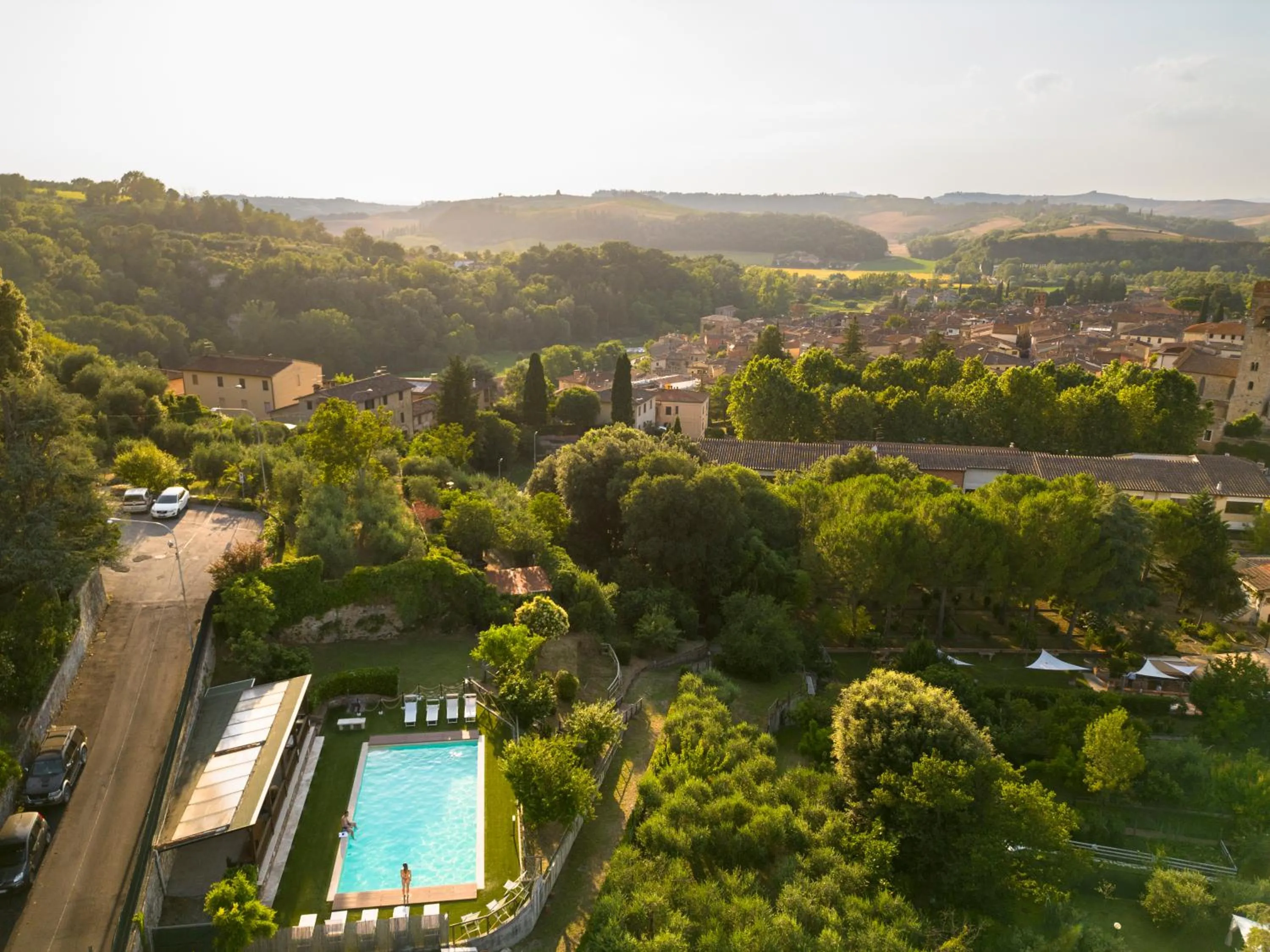 Swimming pool in Hotel La Pace