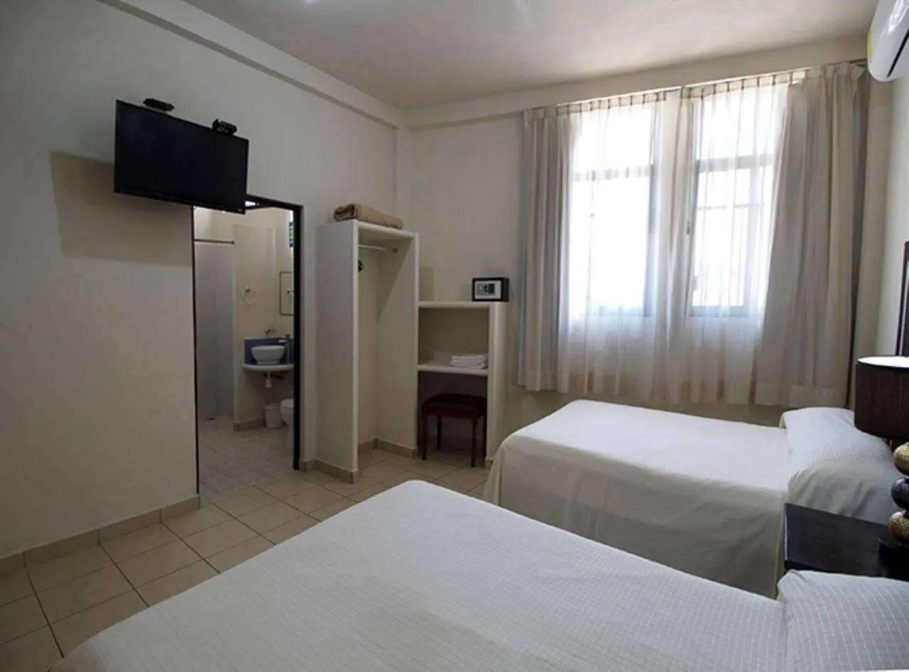 Bed in Posada Santa Clara