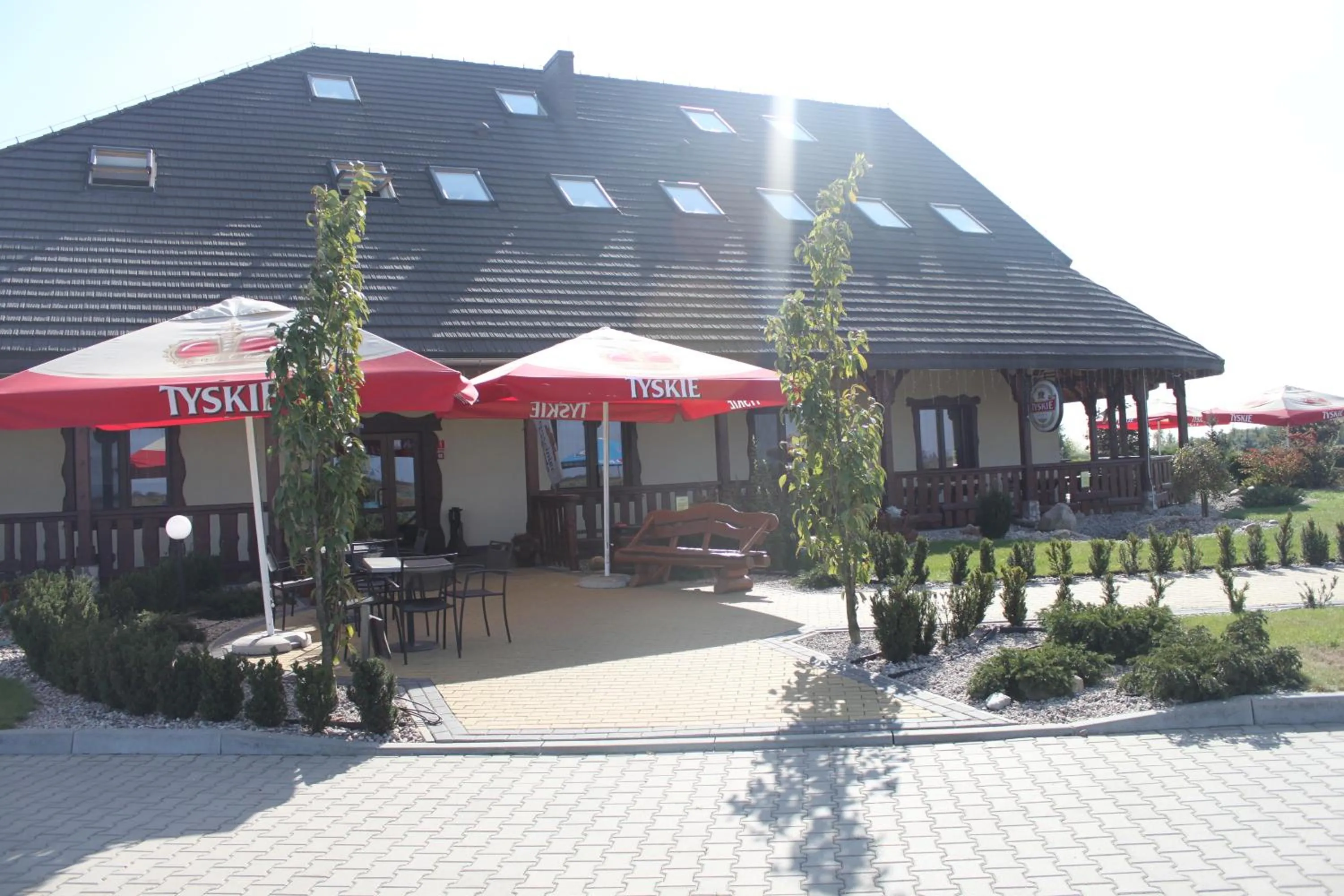 Facade/entrance in Gościniec Legenda