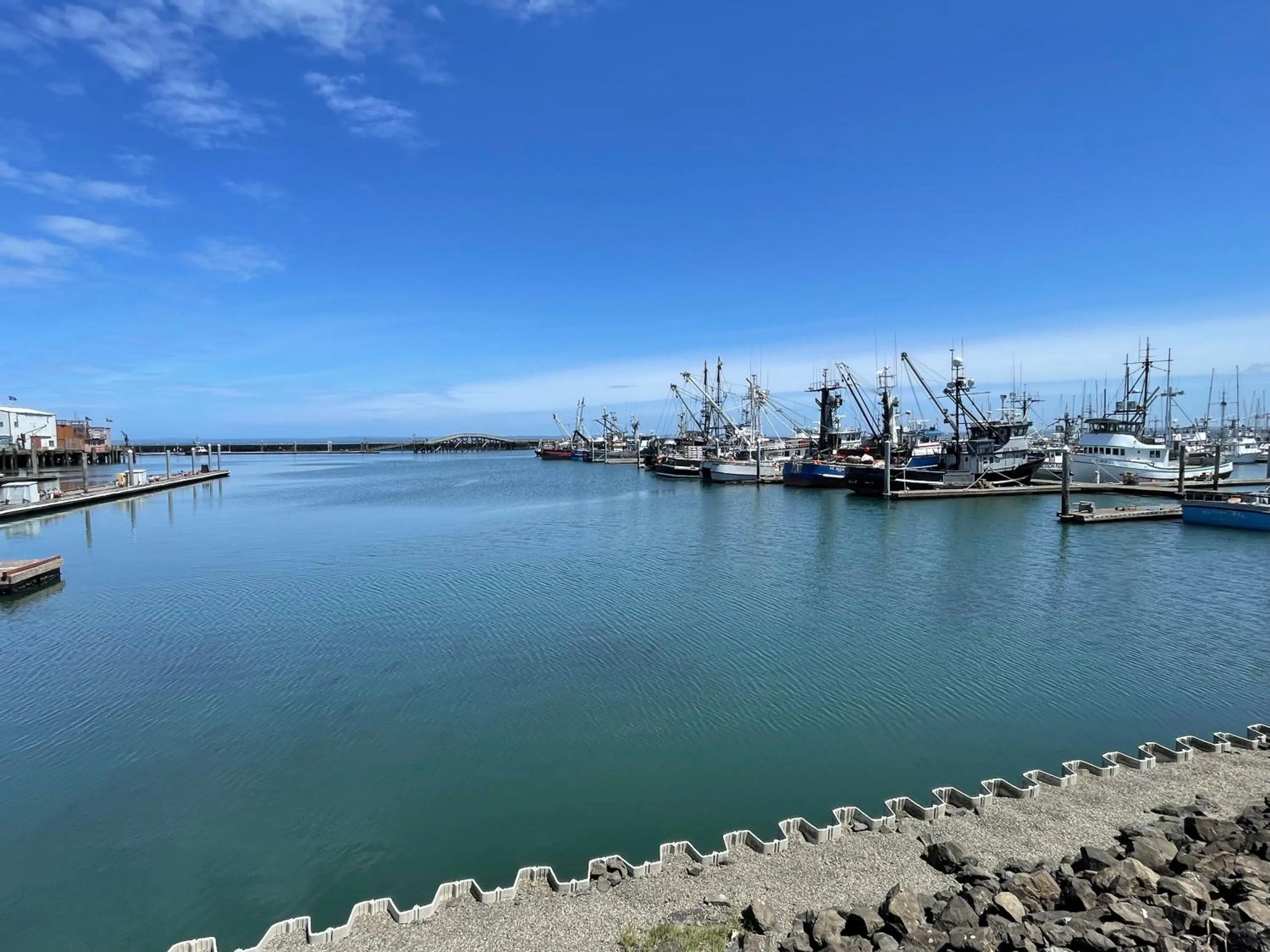 Sea view in Westport Marina Cottages