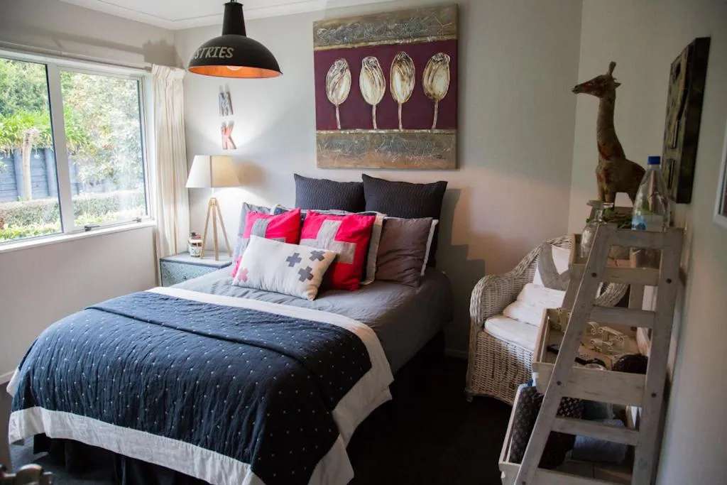 Bedroom, Bed in Waitomo Orchard Estate B&B