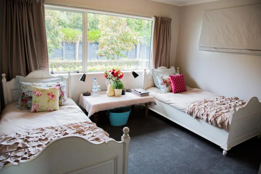 On site, Bed in Waitomo Orchard Estate B&B