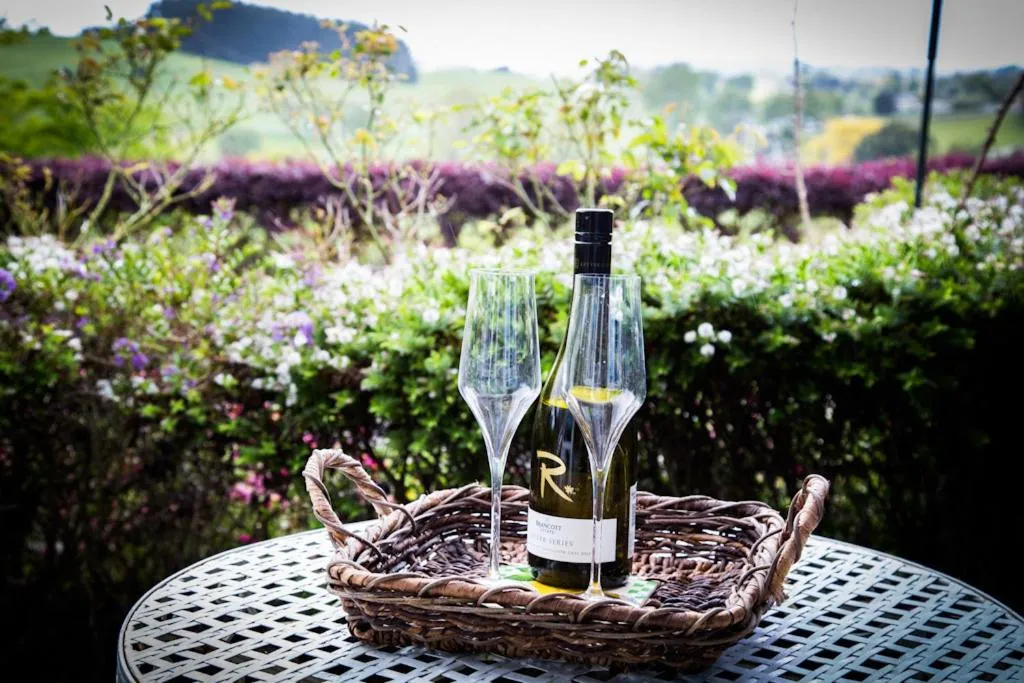 Balcony/Terrace in Waitomo Orchard Estate B&B