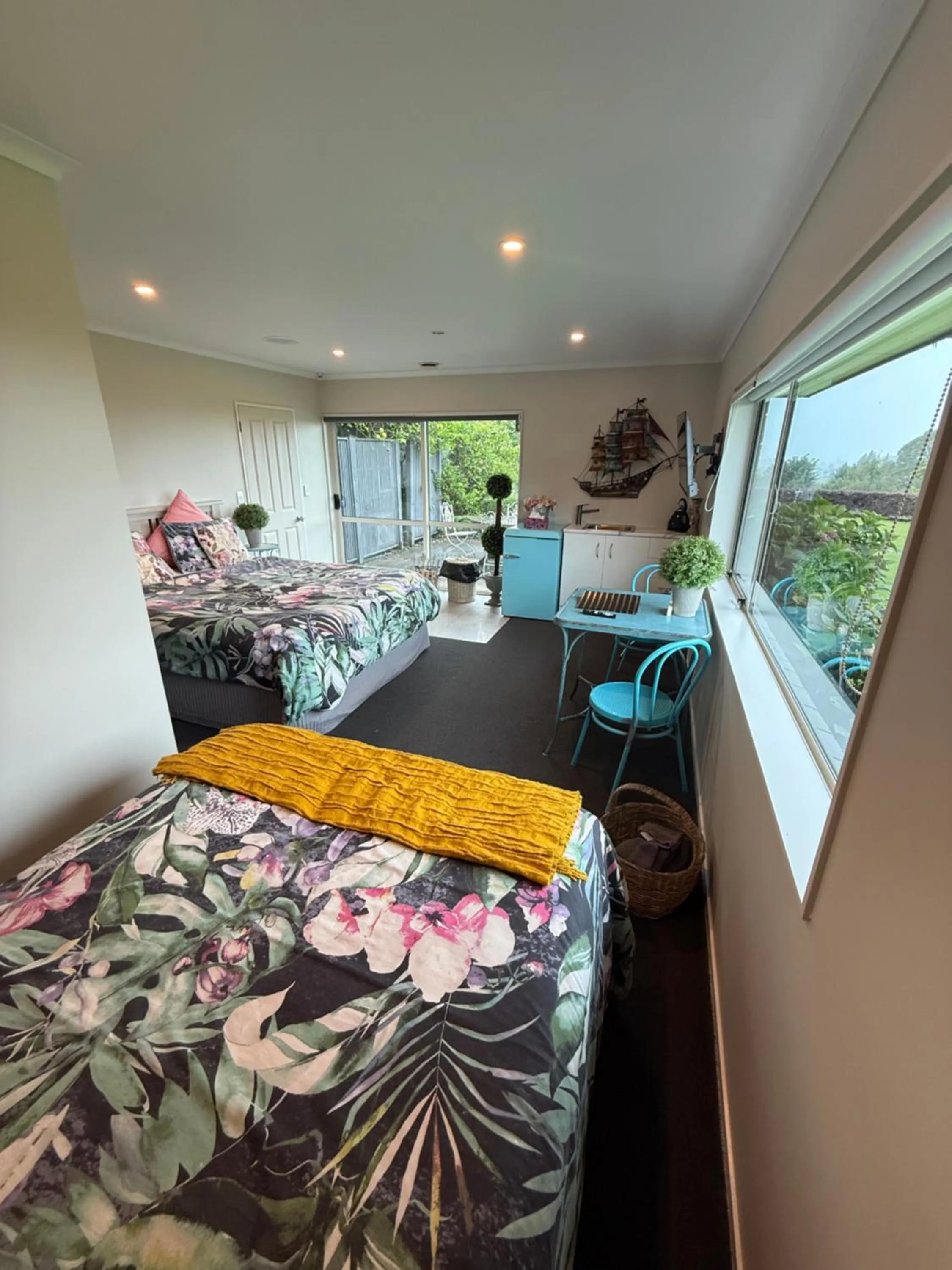 Bed in Waitomo Orchard Estate B&B