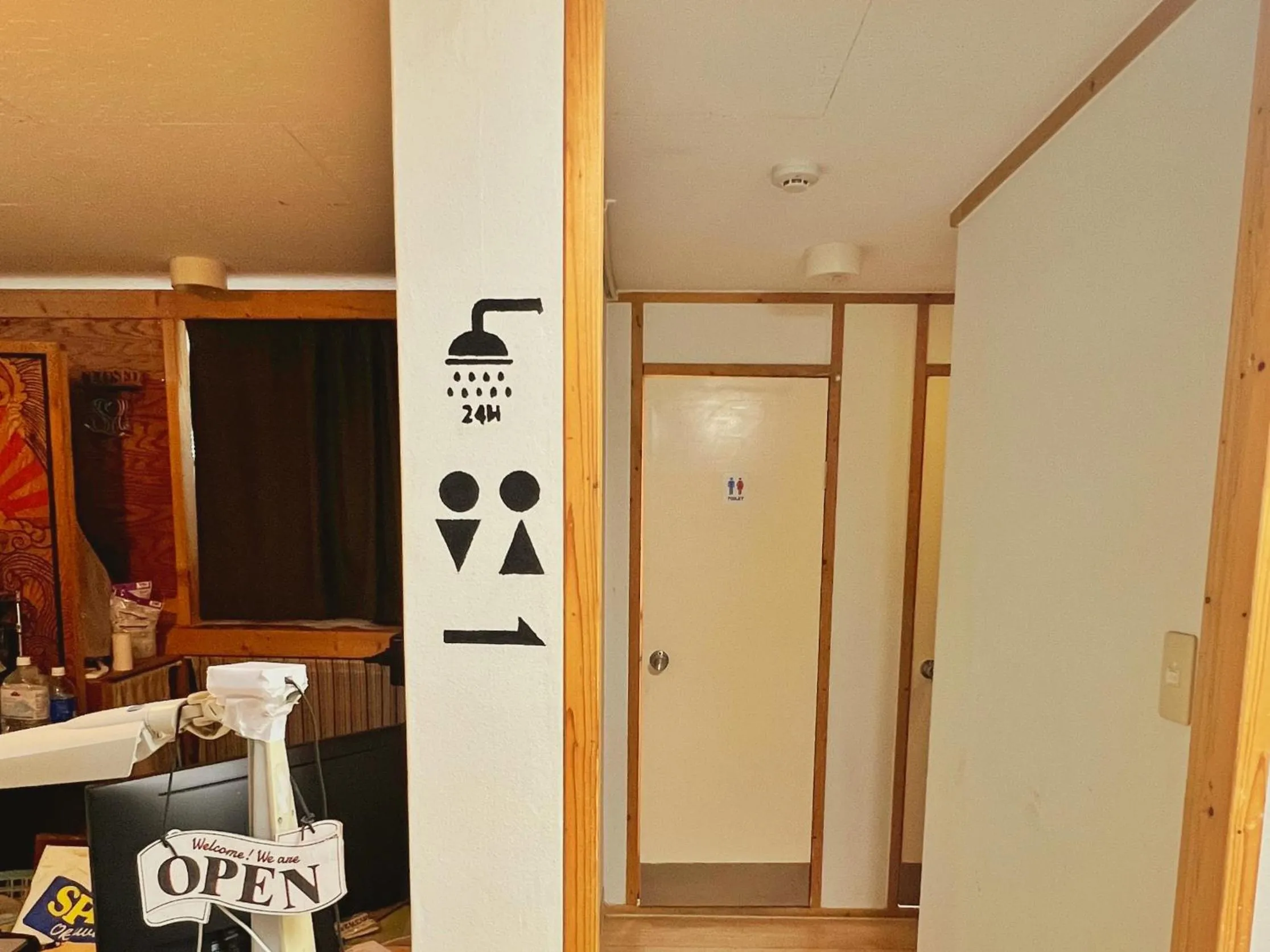 Area and facilities in Edo Tokyo Hostel
